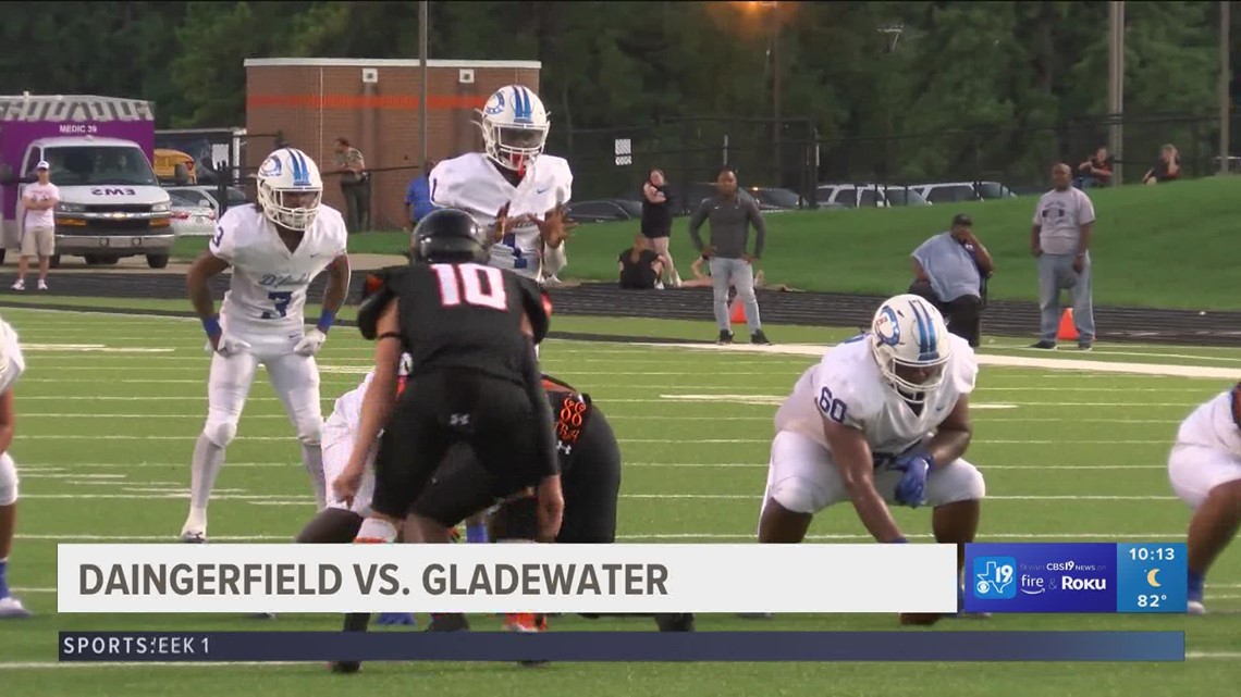 East Texas High School Football Daingerfield Vs. Gladewater | Cbs19.tv