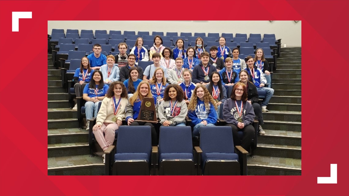 Lindale ISD students win 2022 District Champions in UIL Academics