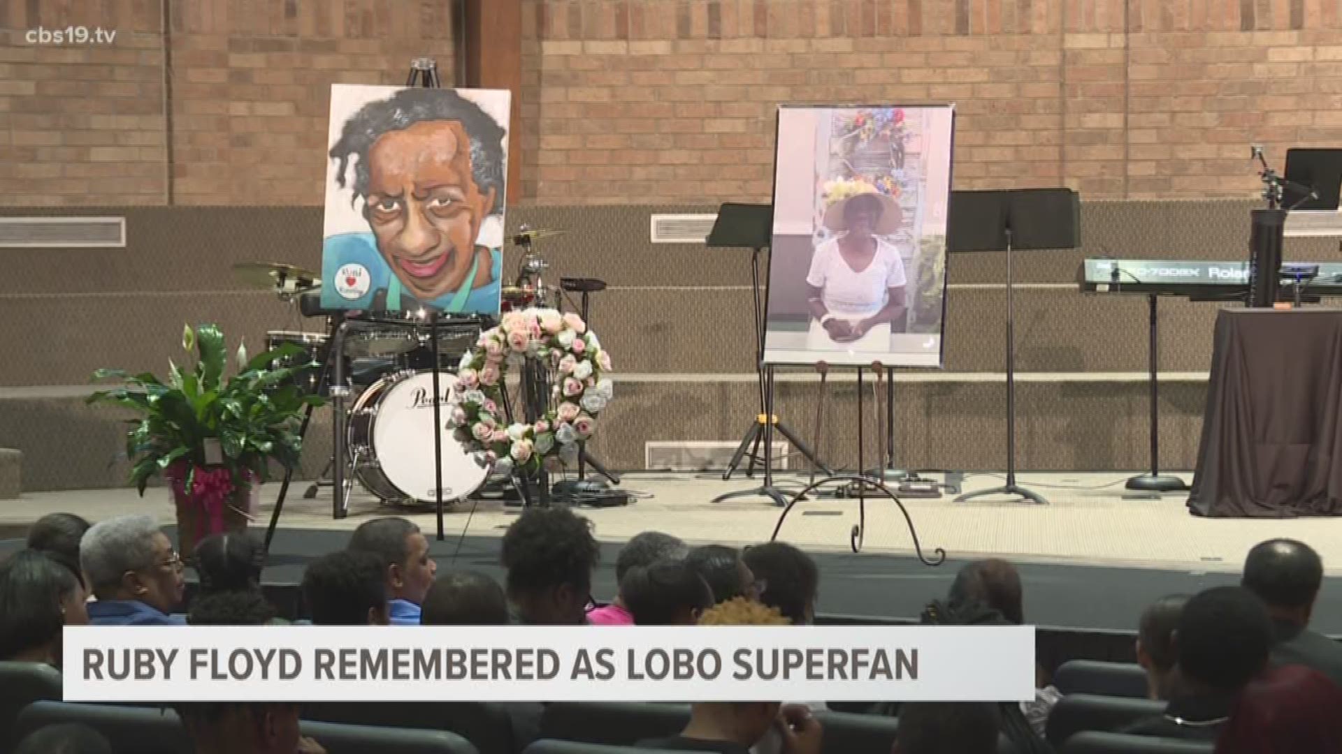Family, friends and the Longview community gathered to say their final goodbyes to Miss Ruby Floyd.