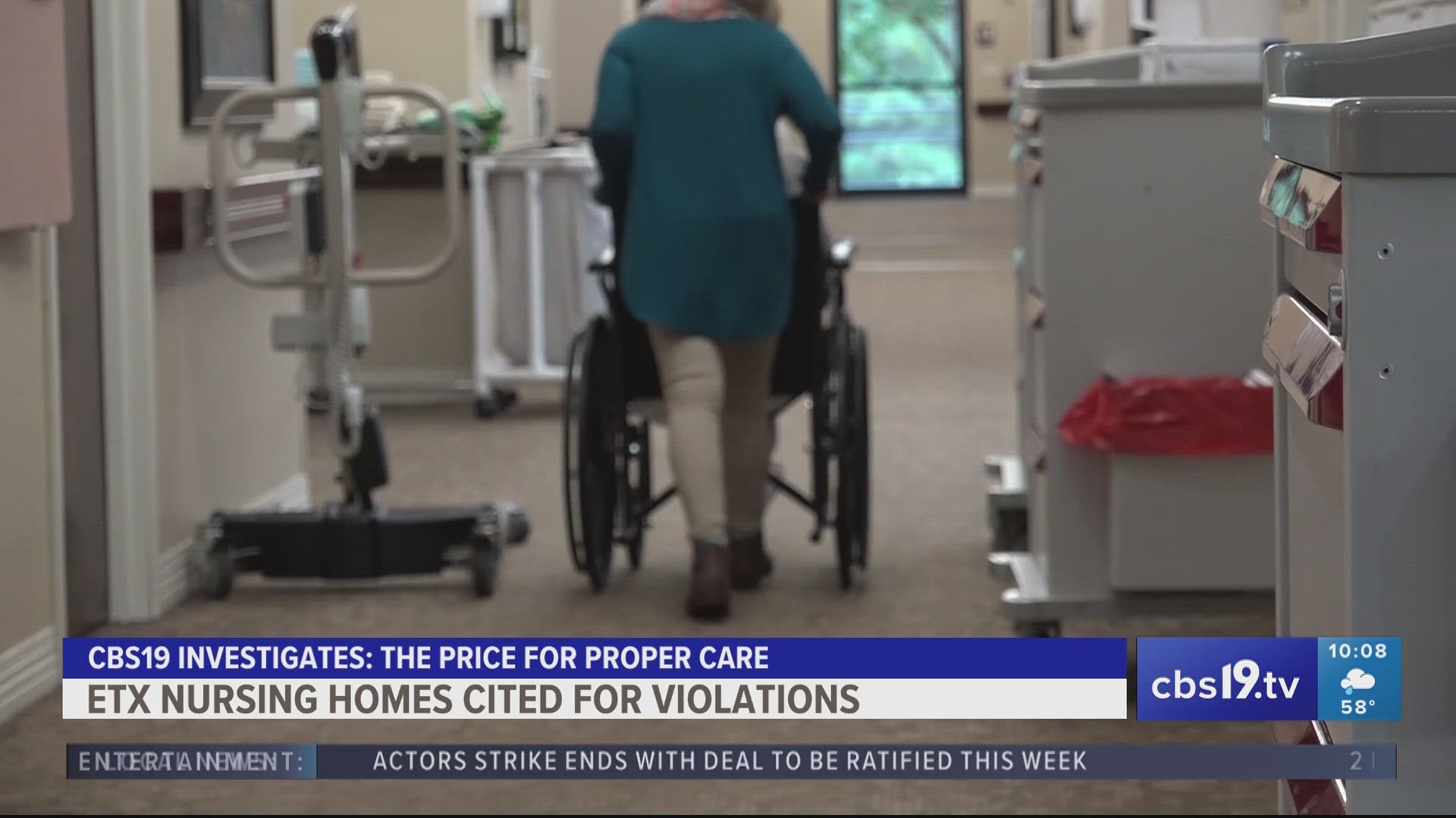 Tamara Miller said she is losing trust in the Tyler nursing home where her mother lives as she doesn't feel like she's receiving the care she deserves.