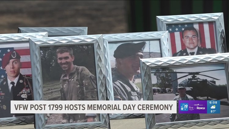 Memorial Day ceremony honors fallen service members in Tyler