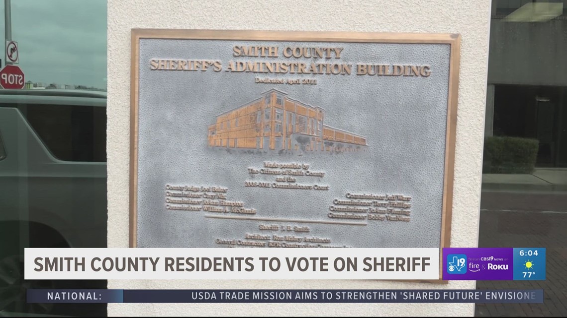 Smith County residents eager to vote on newly elected sheriff - Vimarsana News
