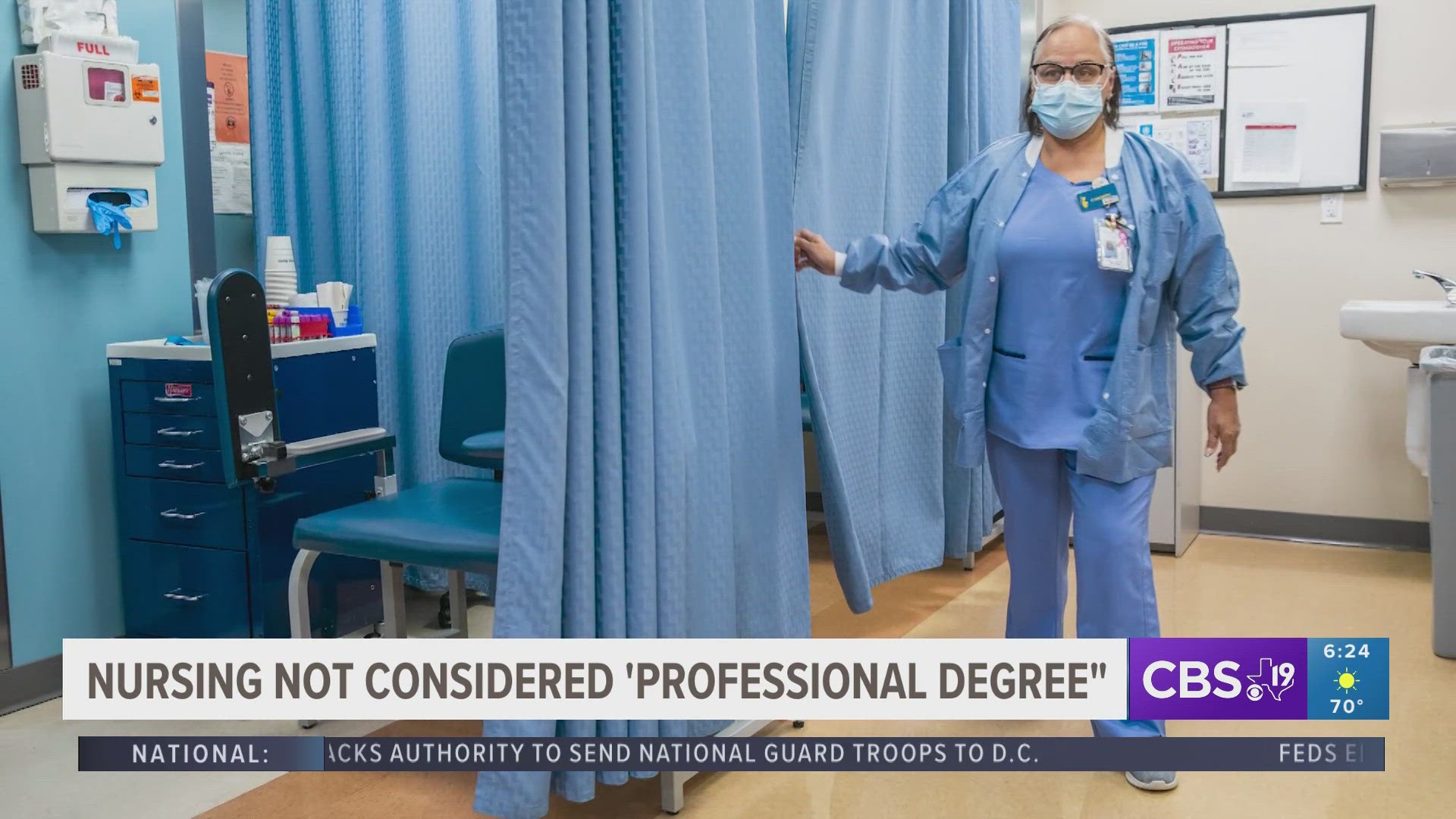 Nursing not considered 'professional degree' | cbs19.tv