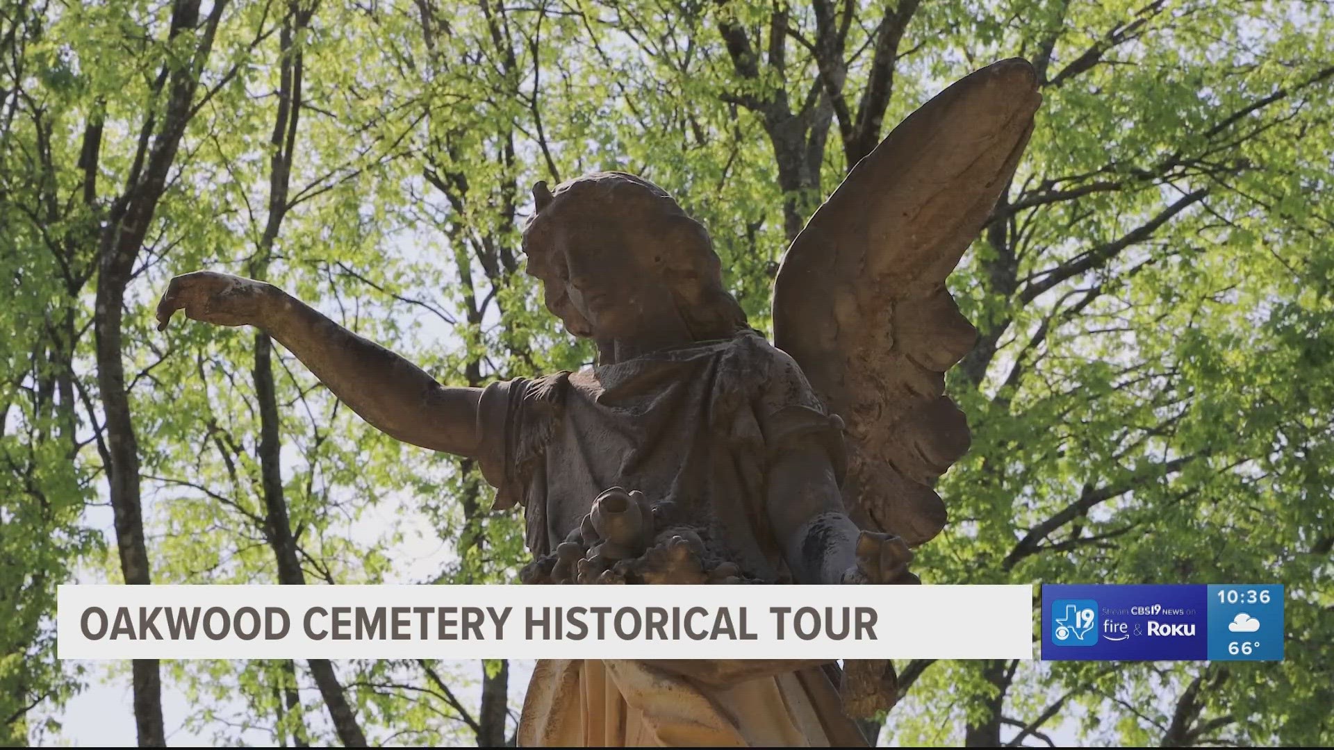 Guided tour tells stories found inside historic Oakwood Cemetery in Tyler