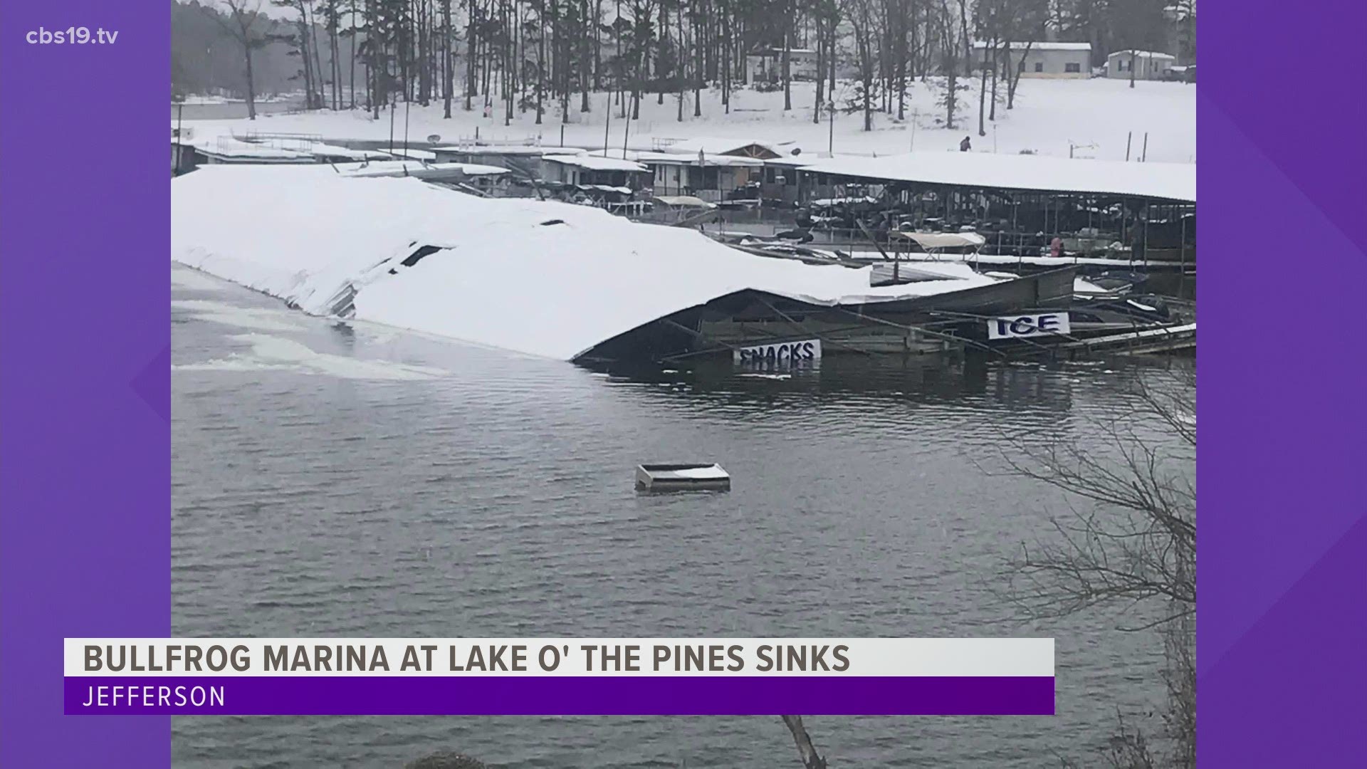 According to their website, the marina has been on Lake O' the Pines since 1959.