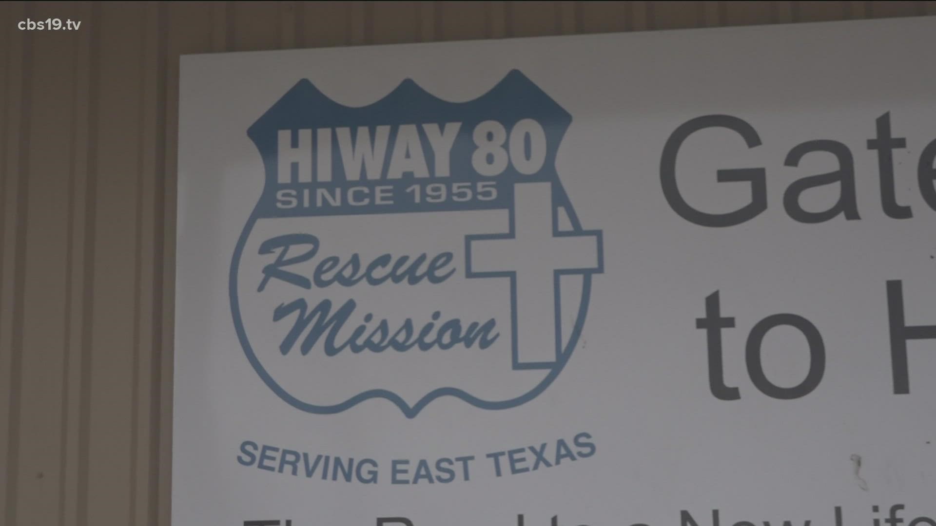 As a cold front settles in East Texas, the Hiway 80 Rescue Mission is continuing to provide shelter and resources to those in need.