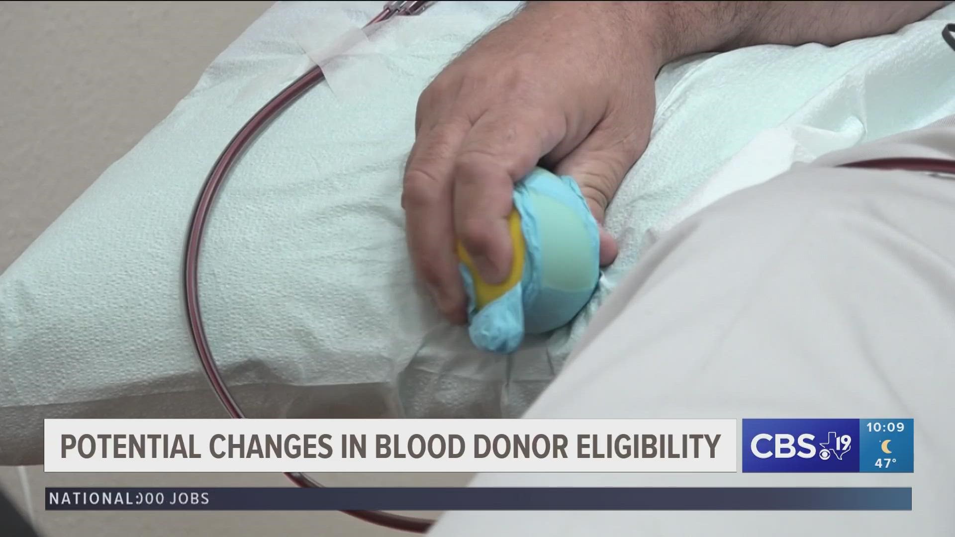 The FDA released a plan to change the eligibility of blood donors. Making a move that saves lives and ends what critics call a decades-long policy of discrimination.