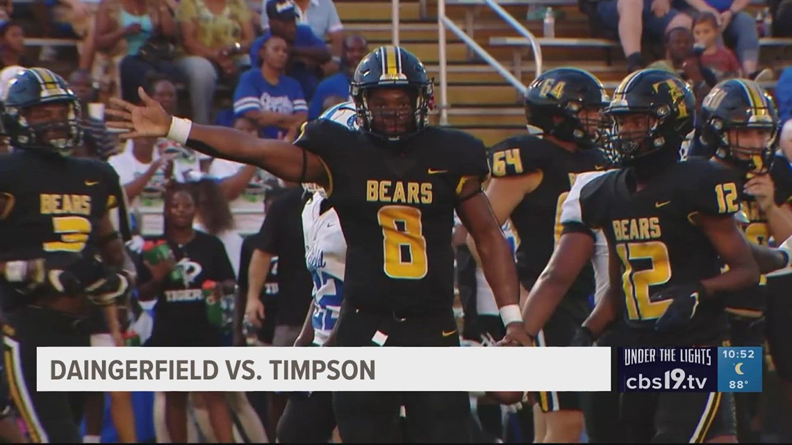 Daingerfield vs. Timpson cbs19.tv