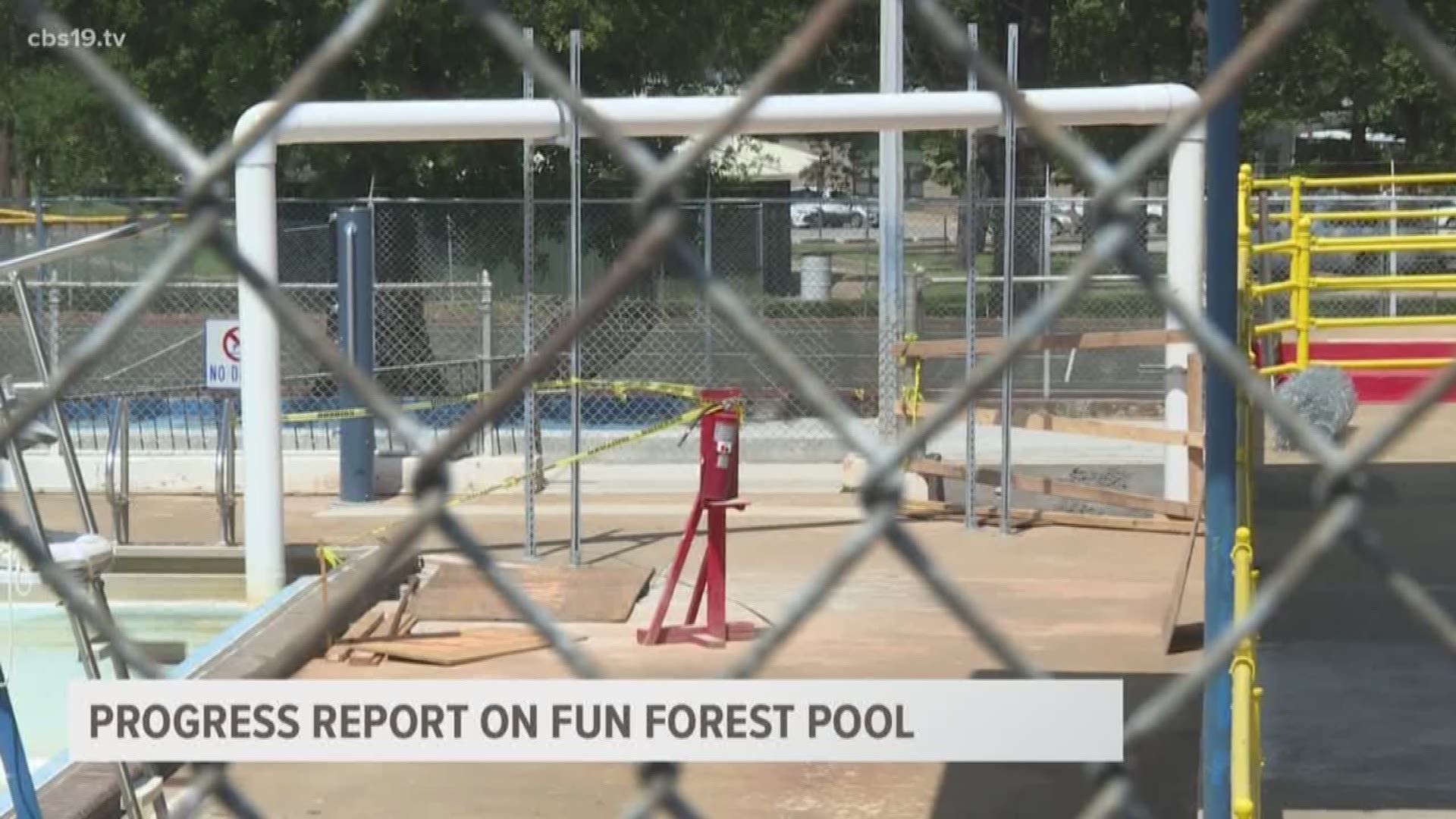 Tyler's Fun Forest Pool was closed this summer for renovations. But the city has struggled to find a contractor to do the repairs.