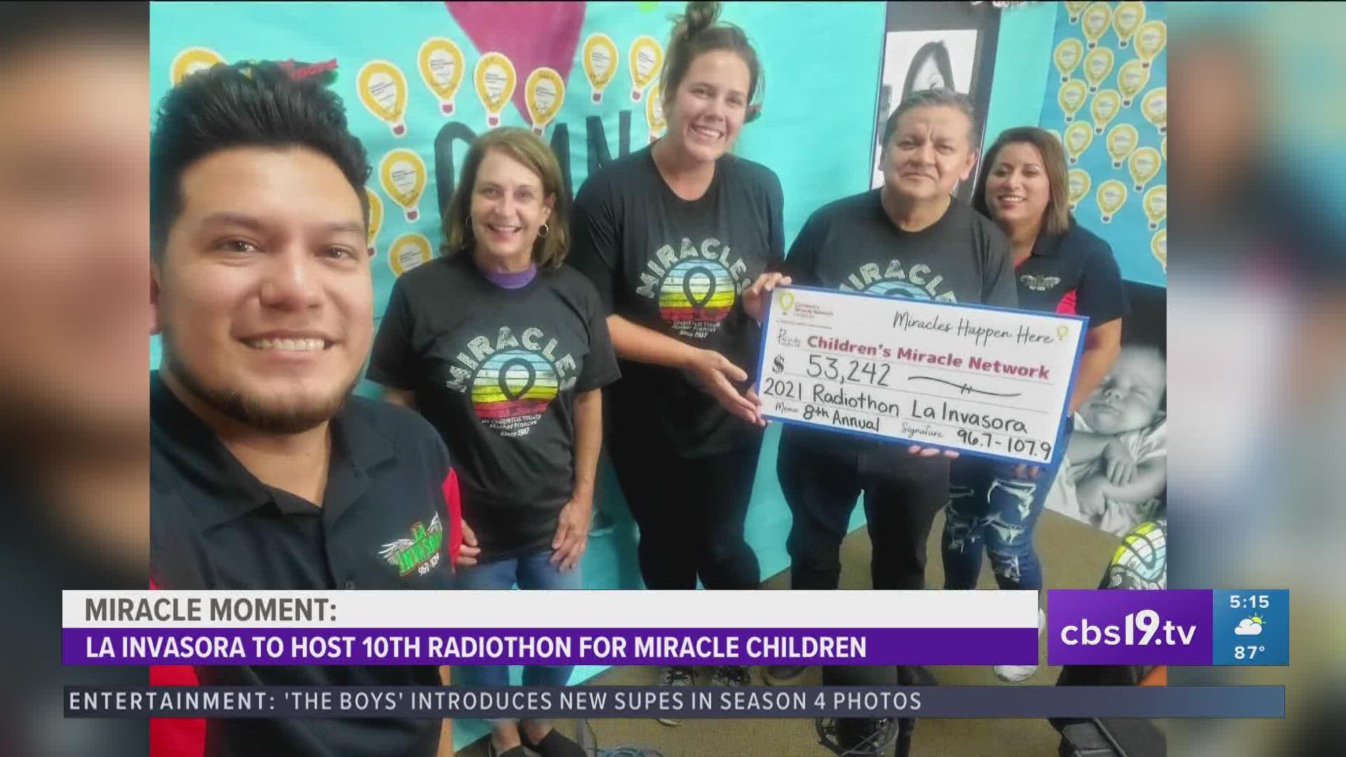 La Invasora hopes to raise their $1 million goal in its 10th year hosting the Radiothon and they are hopeful with the help from the community, they can!
