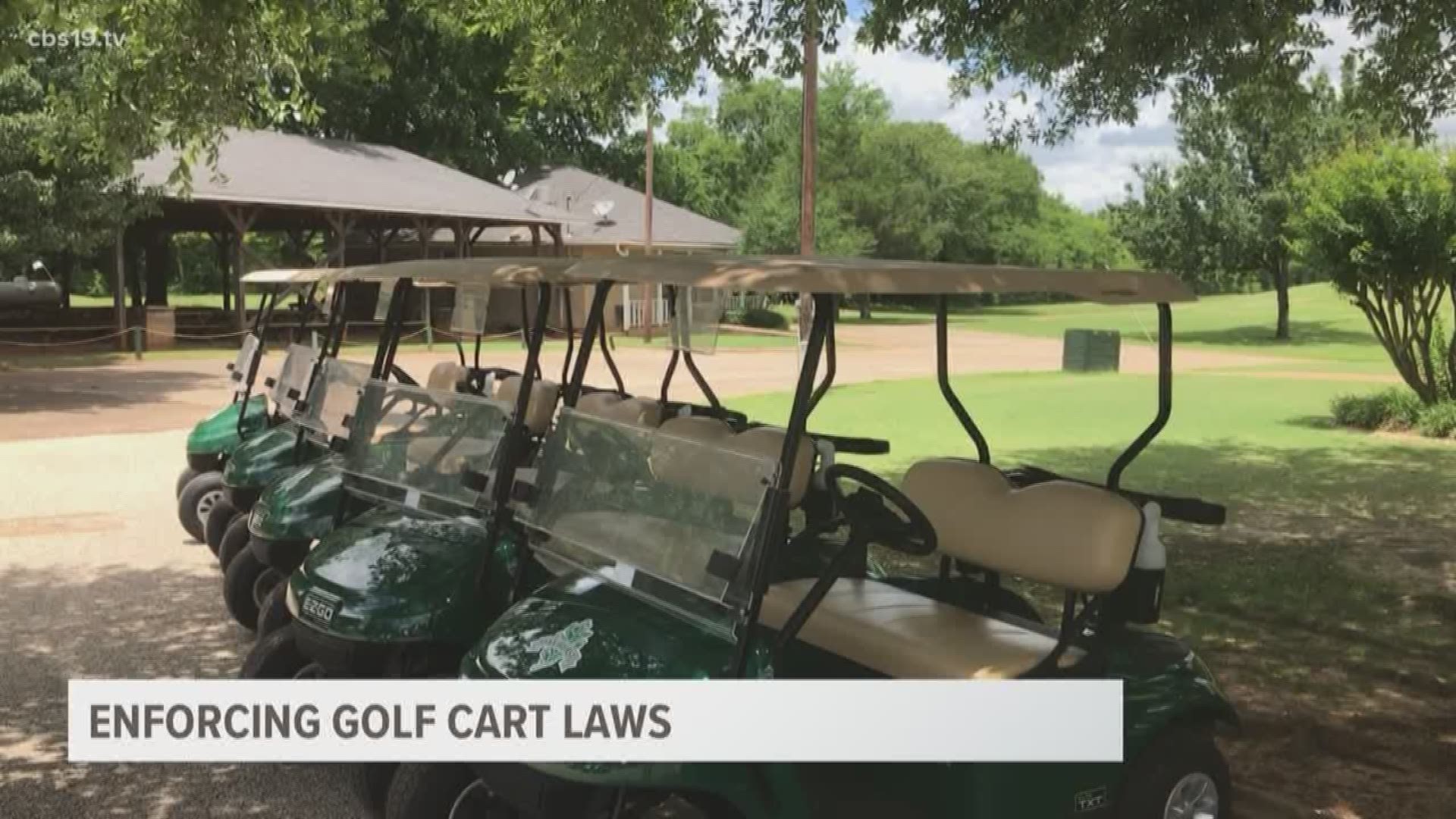 Residents say kids as young as twelve are driving on city streets in golf carts.