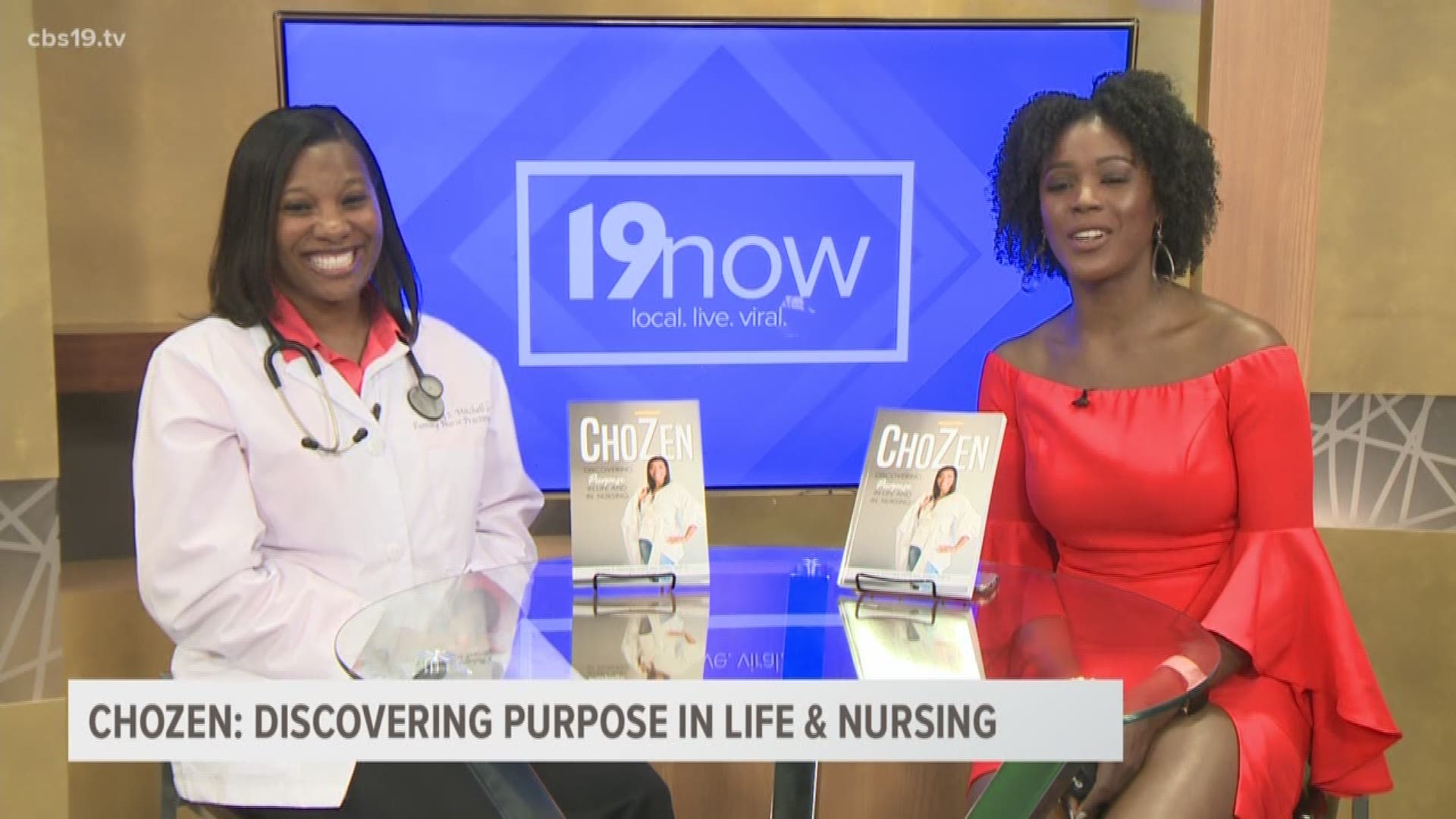The book is titled Chozen: Discovering Purpose in Life & Nursing.