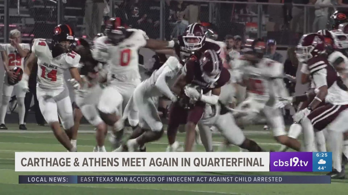 UNDER THE LIGHTS: Previewing Carthage Bulldogs vs. Athens Hornets in regional finals