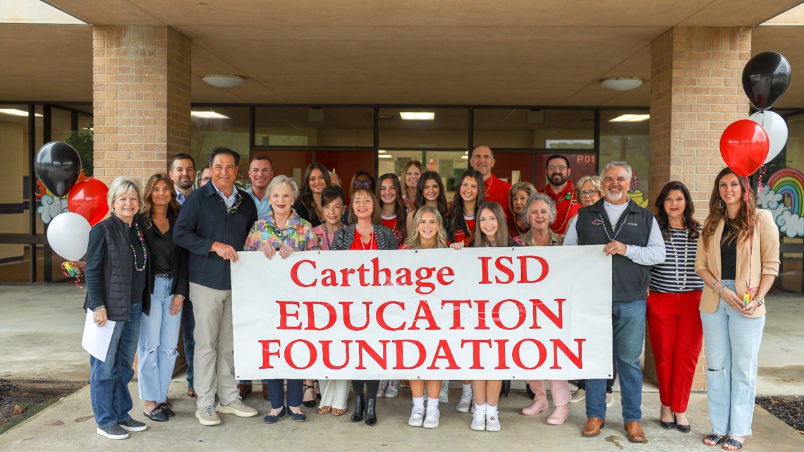 Carthage ISD Educational Foundation awards $253,000 to educators  cbs19.tv