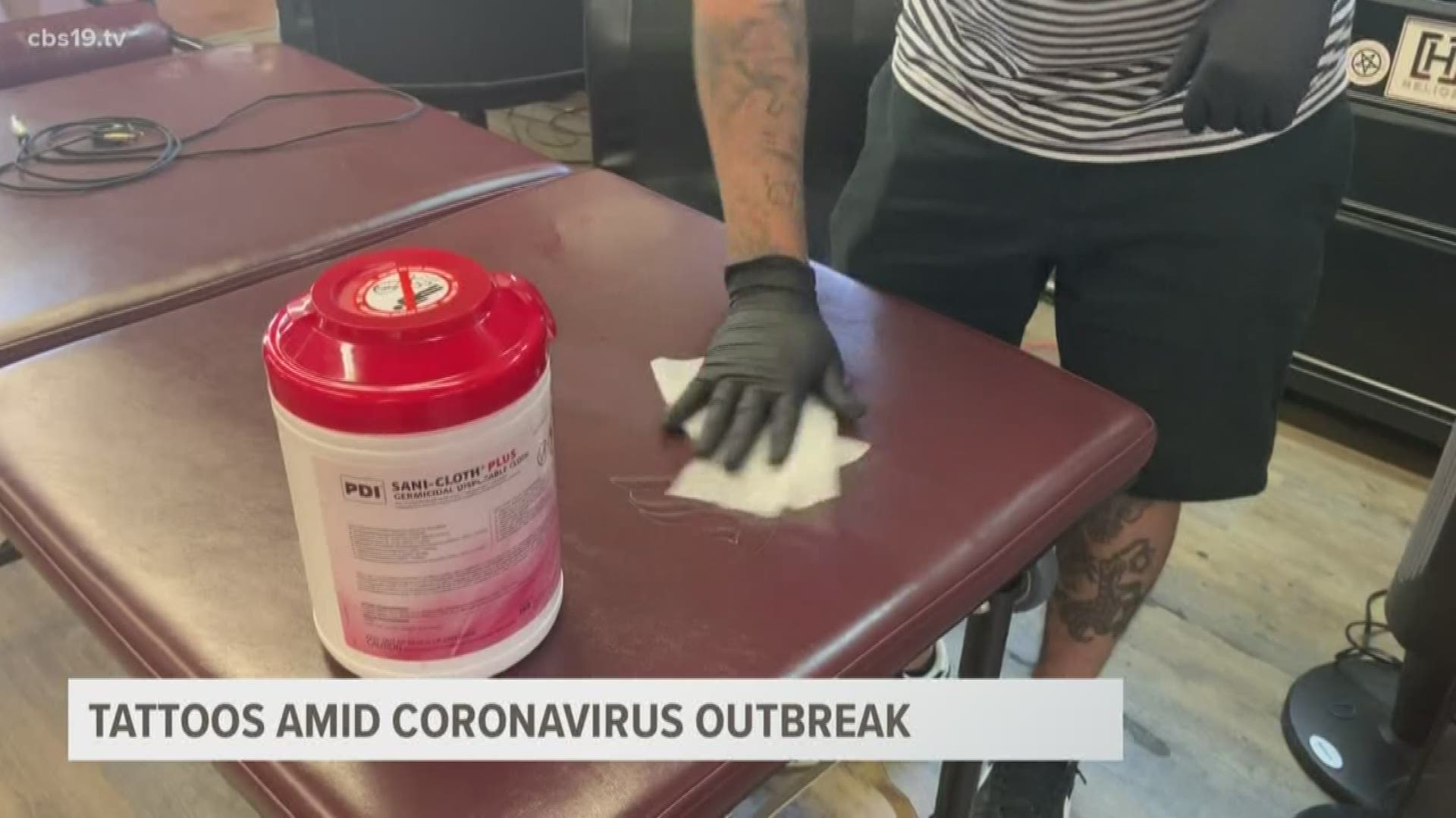 Friday the 13th is one of the busiest days for tattoo shops, but how is a local shop preparing with the COVID-19 outbreak?