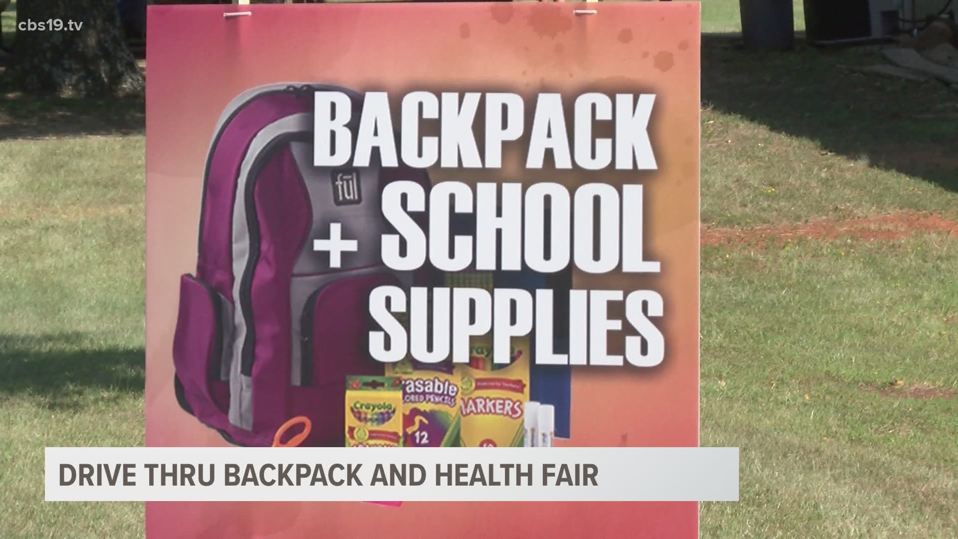 The Back-to-School Health Fair in Whitehouse is an annual event to prepare students to go back to class. However, the pandemic reduced the event to drive-thru only.