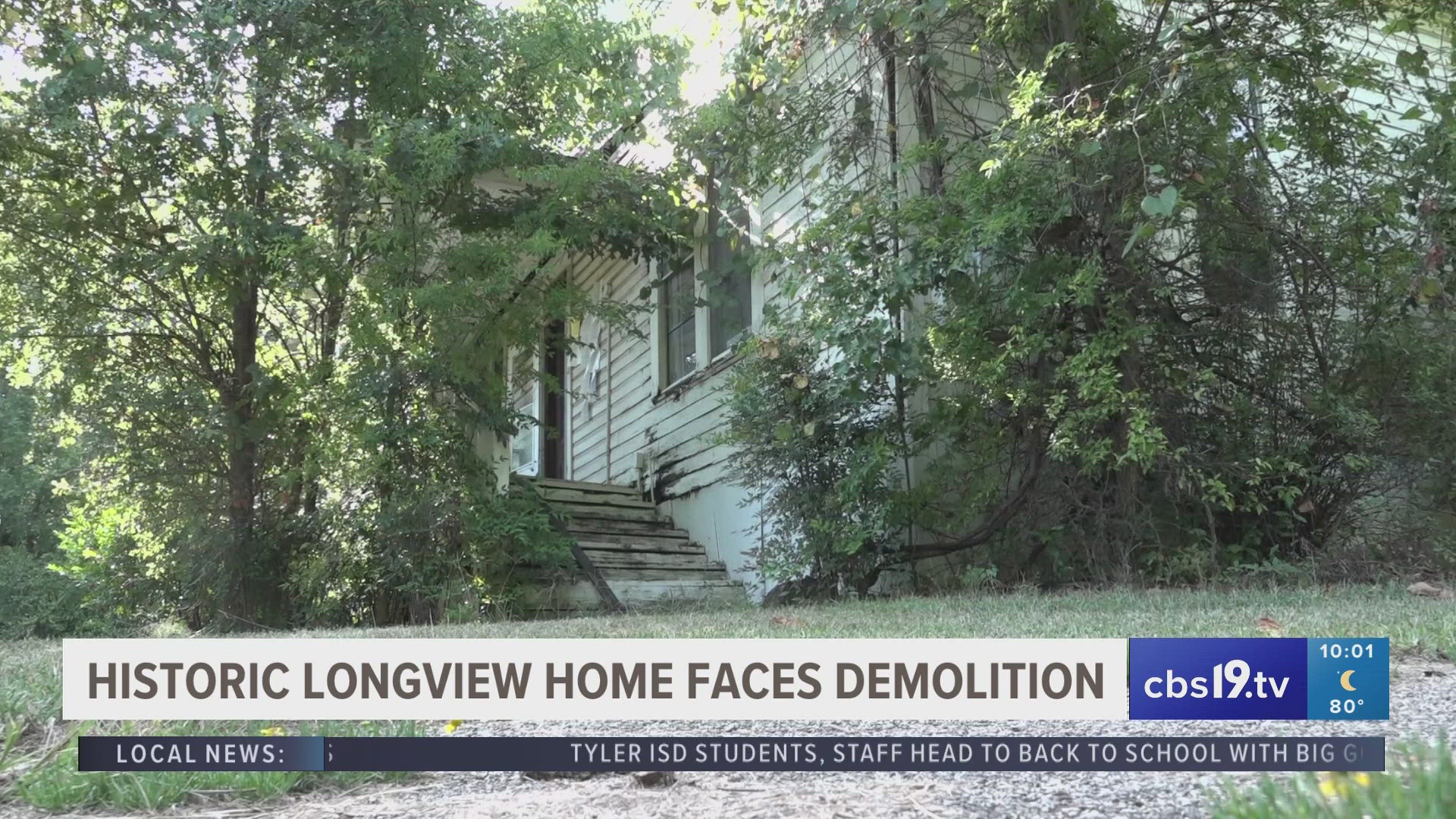 Family races to save historic Longview home facing demolition | cbs19.tv