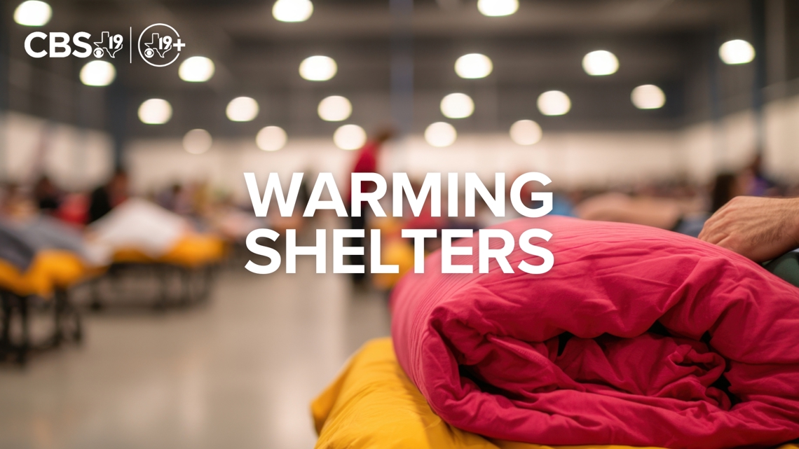 LIST: Warming centers, shelters opening in East Texas