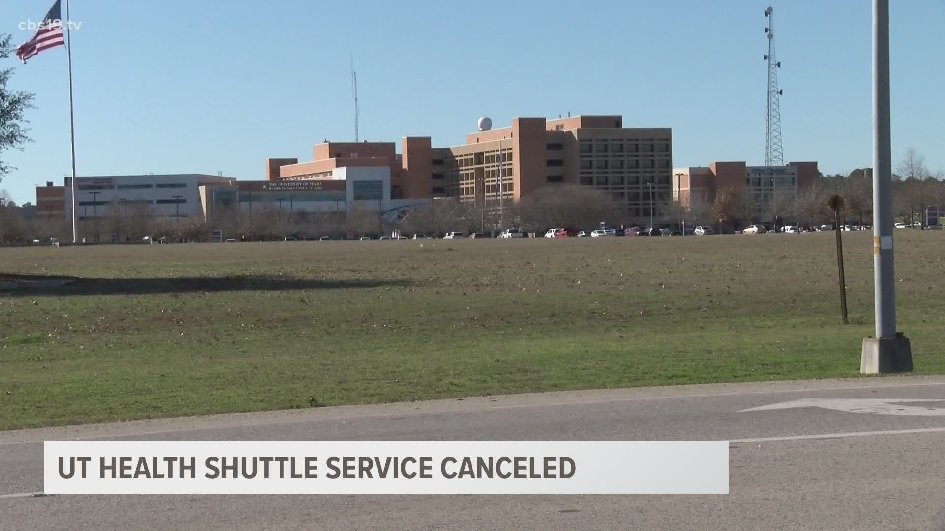 Shuttle services will be coming to an end at the beginning of October.