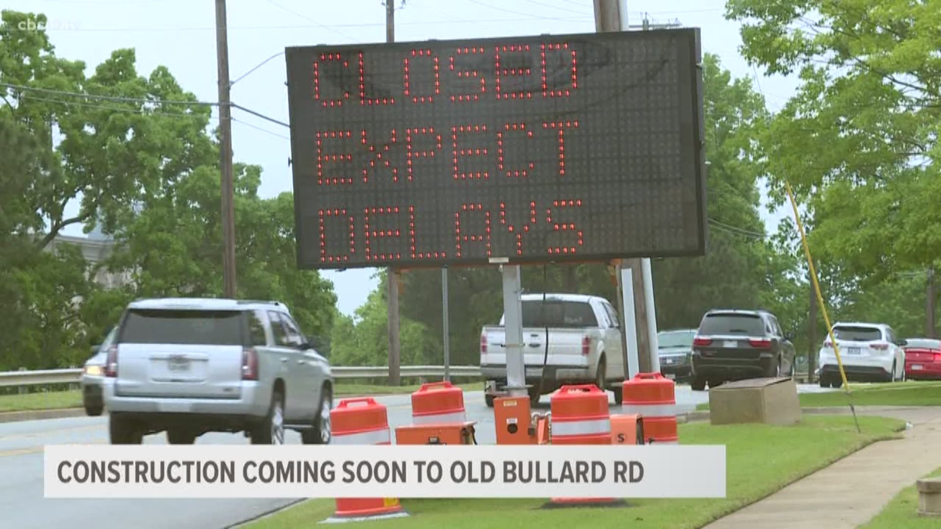 Construction will begin April 22nd on Old Bullard Road to add three more culverts to help alleviate flooding issues.