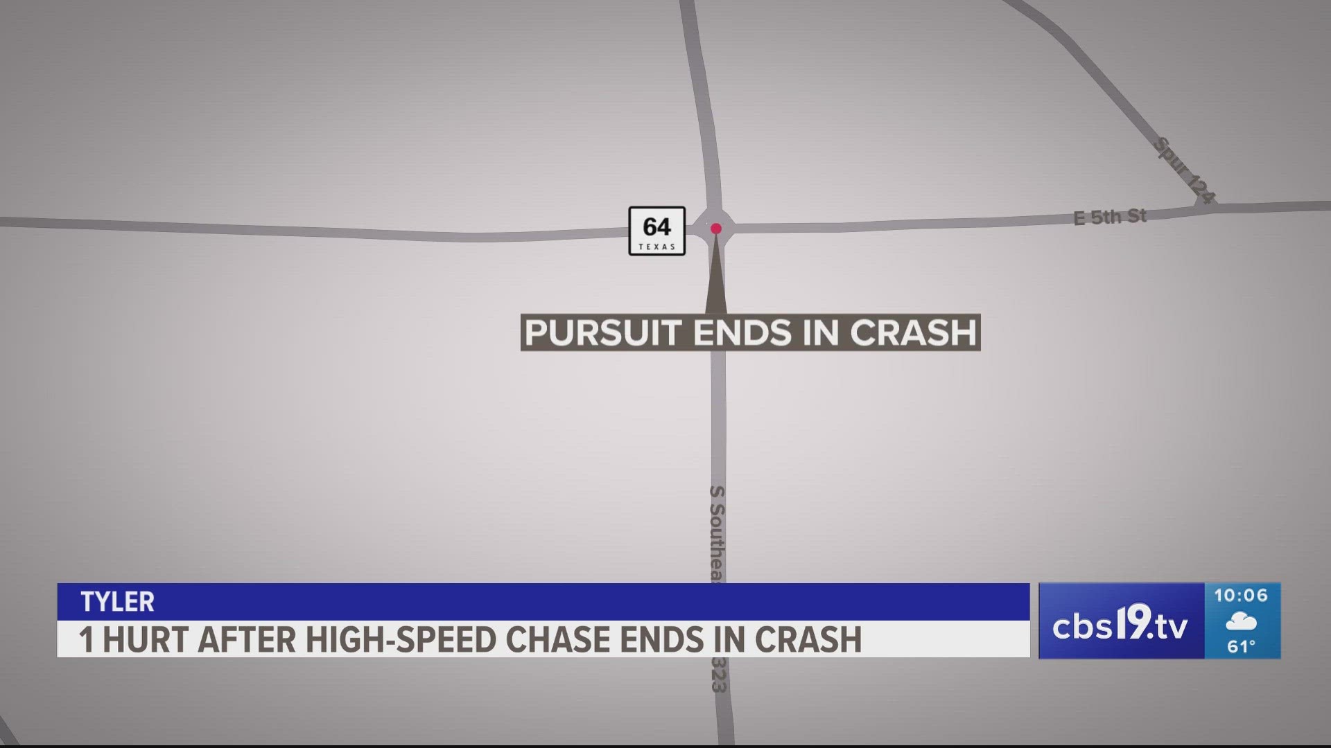 OFFICIALS: 1 Arrested After High-speed Chase Ends In Crash In Tyler ...