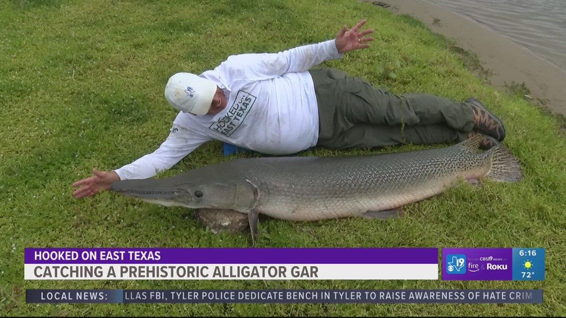 Hooked on East Texas: Search of prehistoric fish on Trinity River