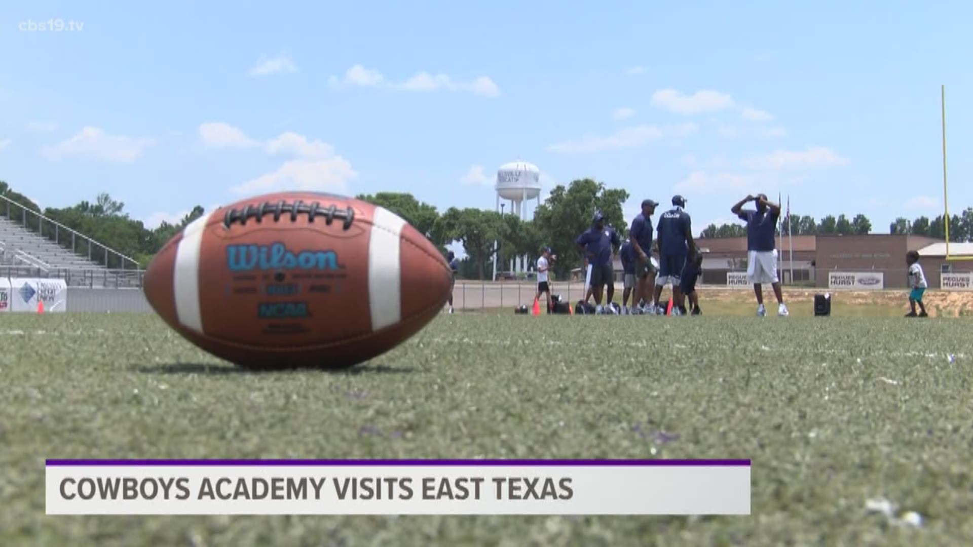 Cowboys Academy holds a camp in Hallsville