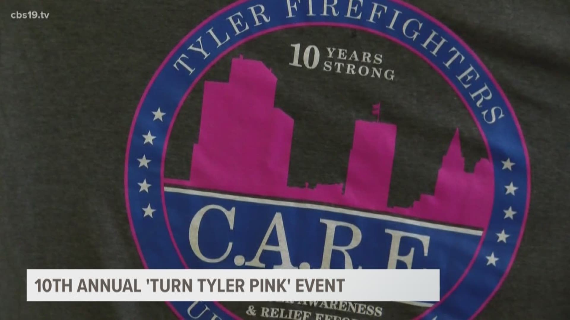Head out to one of four locations in Tyler to purchase a CARE shirt from the Tyler Fire Fighters Association.