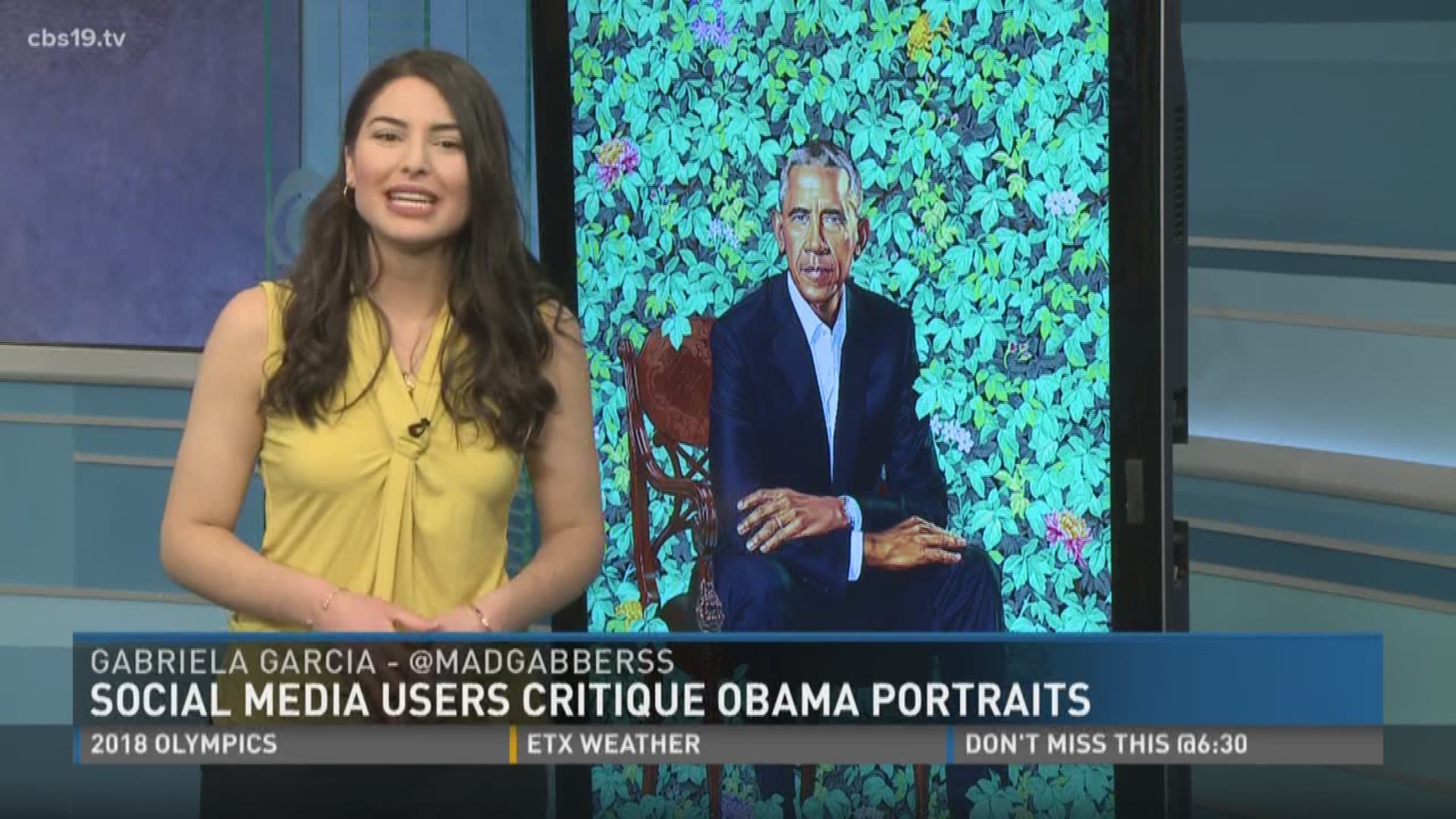 CBS 19 Tagboard: Obama Portraits 