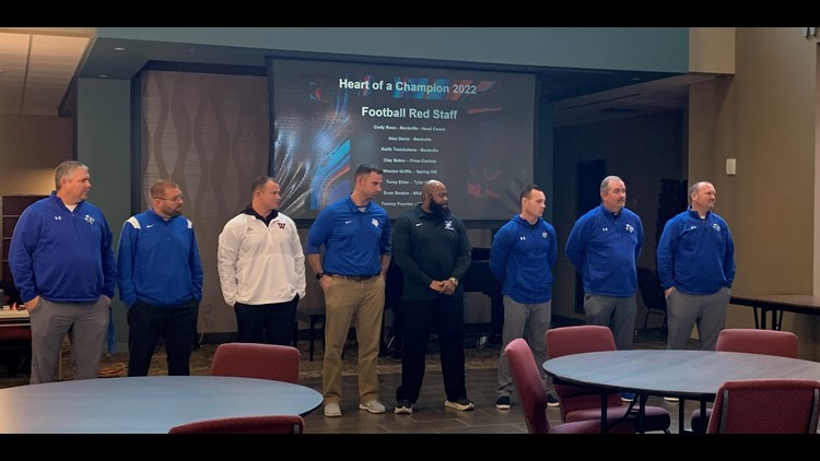 East Texas' FCA Heart of a Champion All-Star coaches introduced