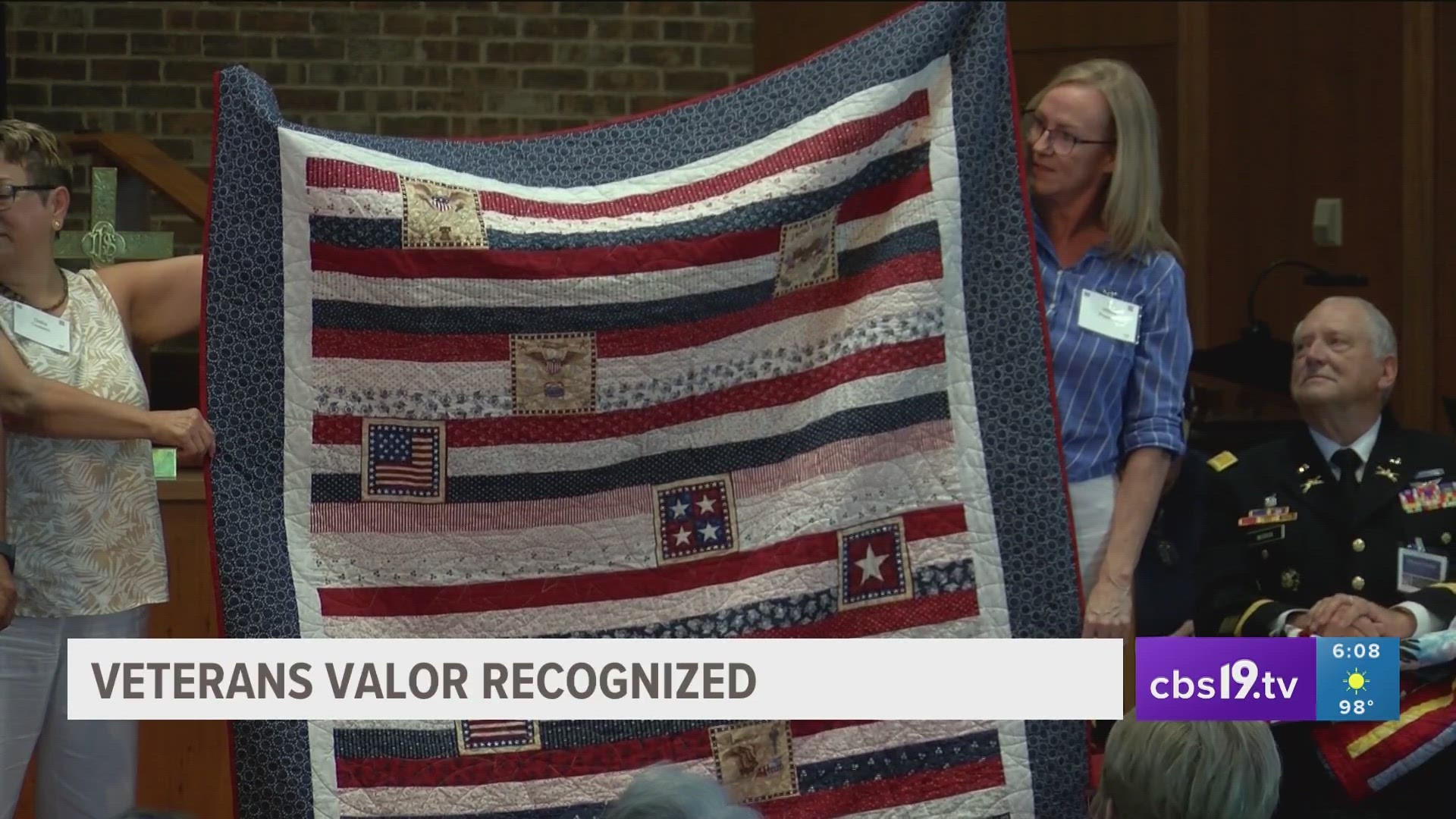 Quilters Guild of East Texas presents 20 veterans with quilts cbs19.tv