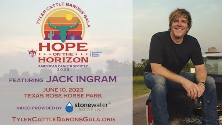Jack Ingram to be headliner 2023 Tyler Cattle Barons' Gala