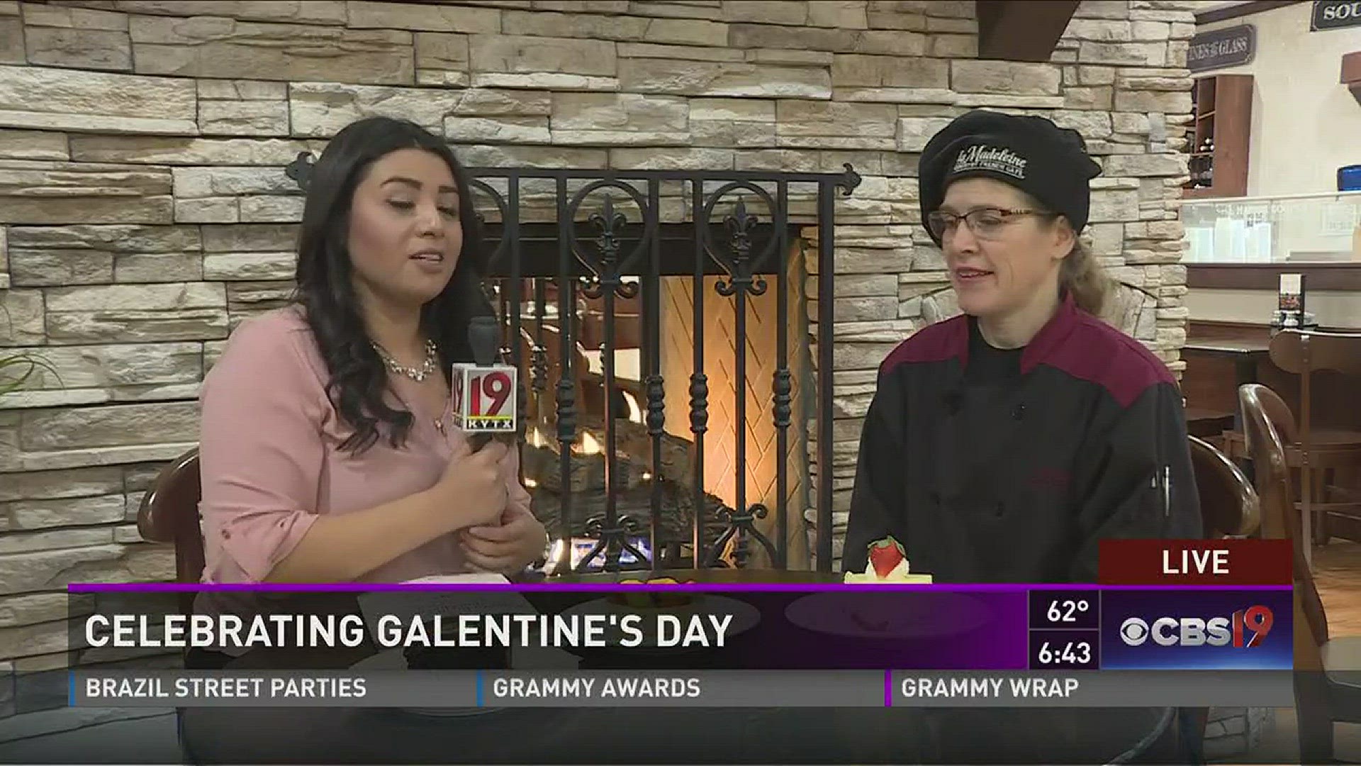 Galentine's Day is observed the day before Valentine's Day.
