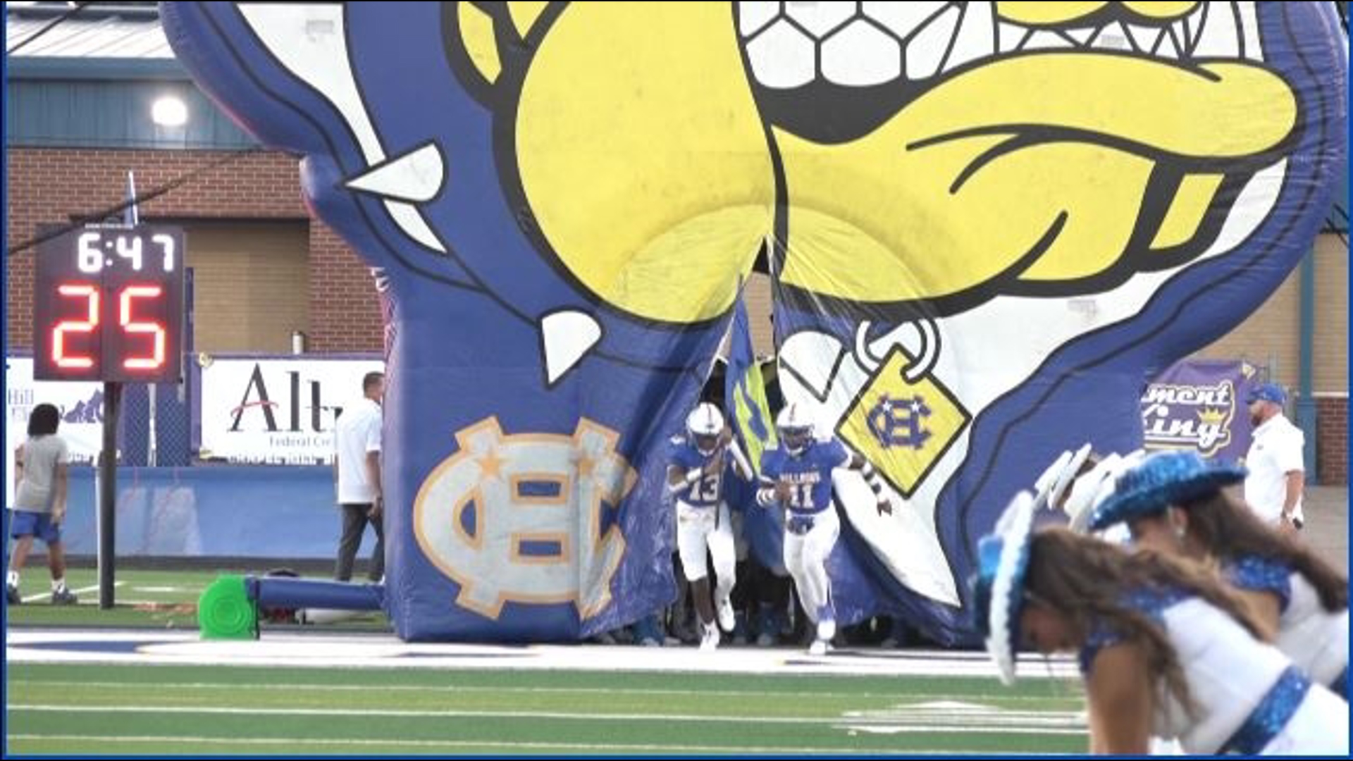 Before the stadium lights turn on and the stands fill with fans, Serenity Douglas sat down with Athletic Director and Head Coach Jeff Riordan.