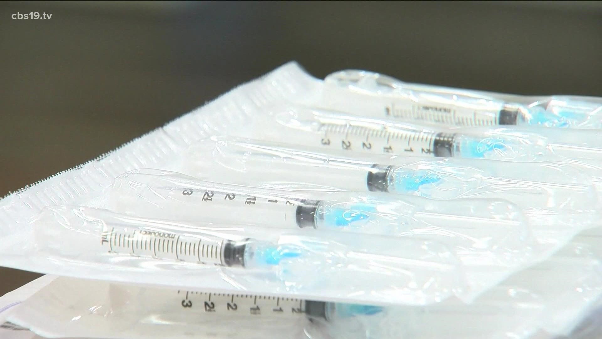 Doses have increased nearly 60% in Texas over the past month.
