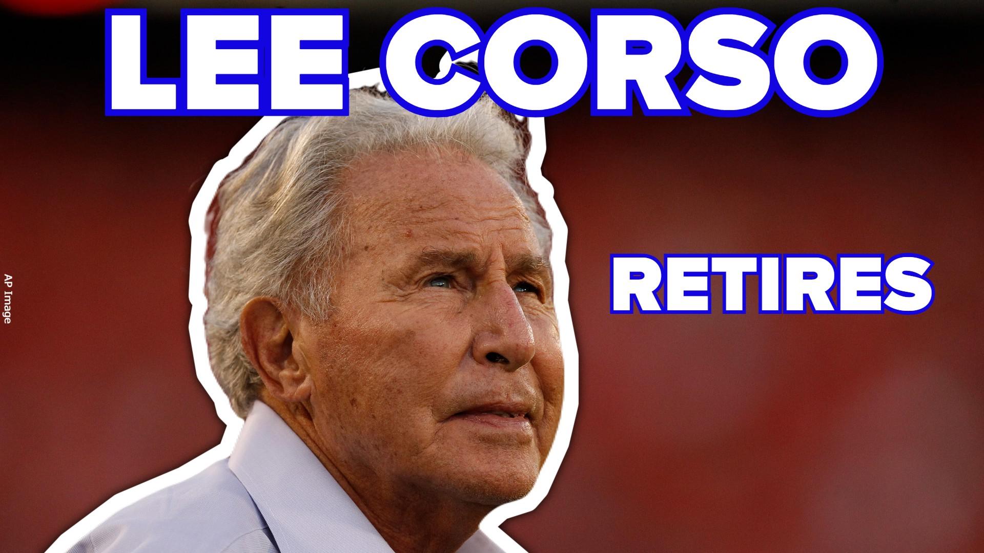 The college football analyst retires.