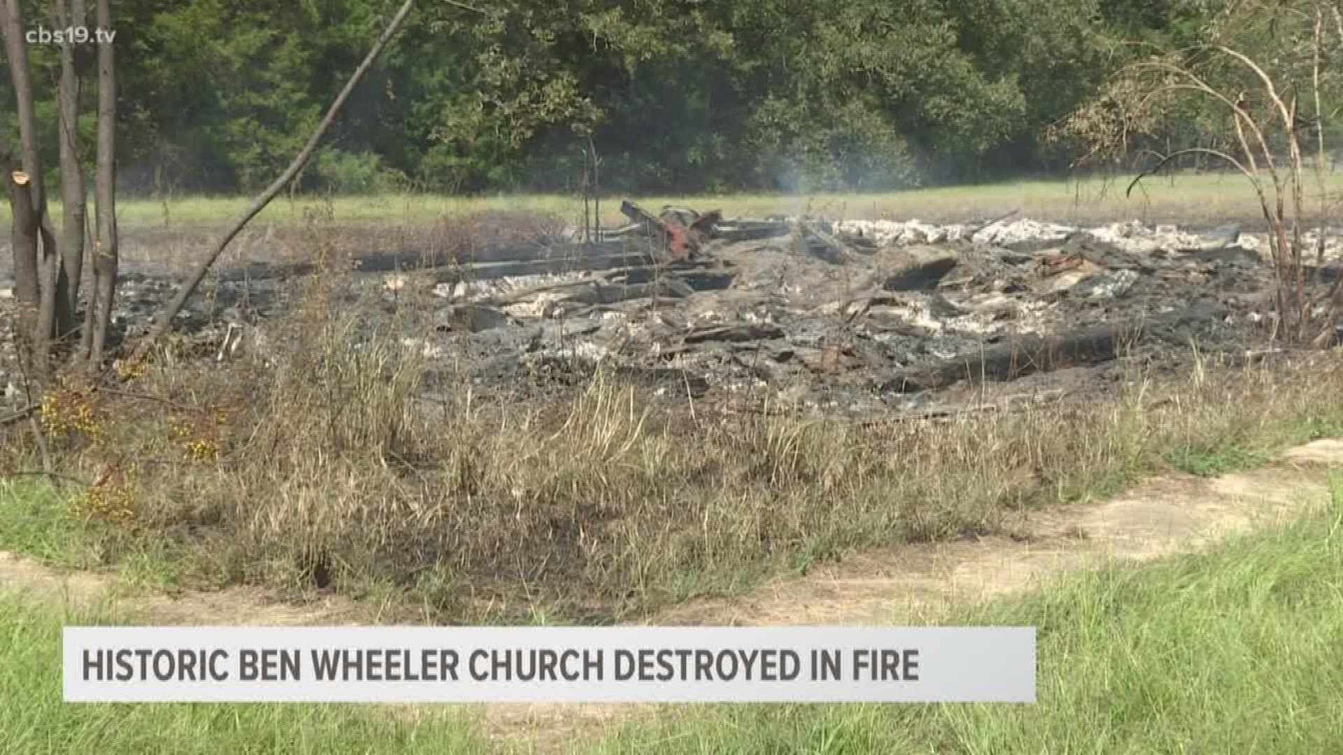 Van Zandt County officials are investigating a fire at the Bethlehem CME Church in Ben Wheeler. A former member spoke to CBS19 about the church's history.