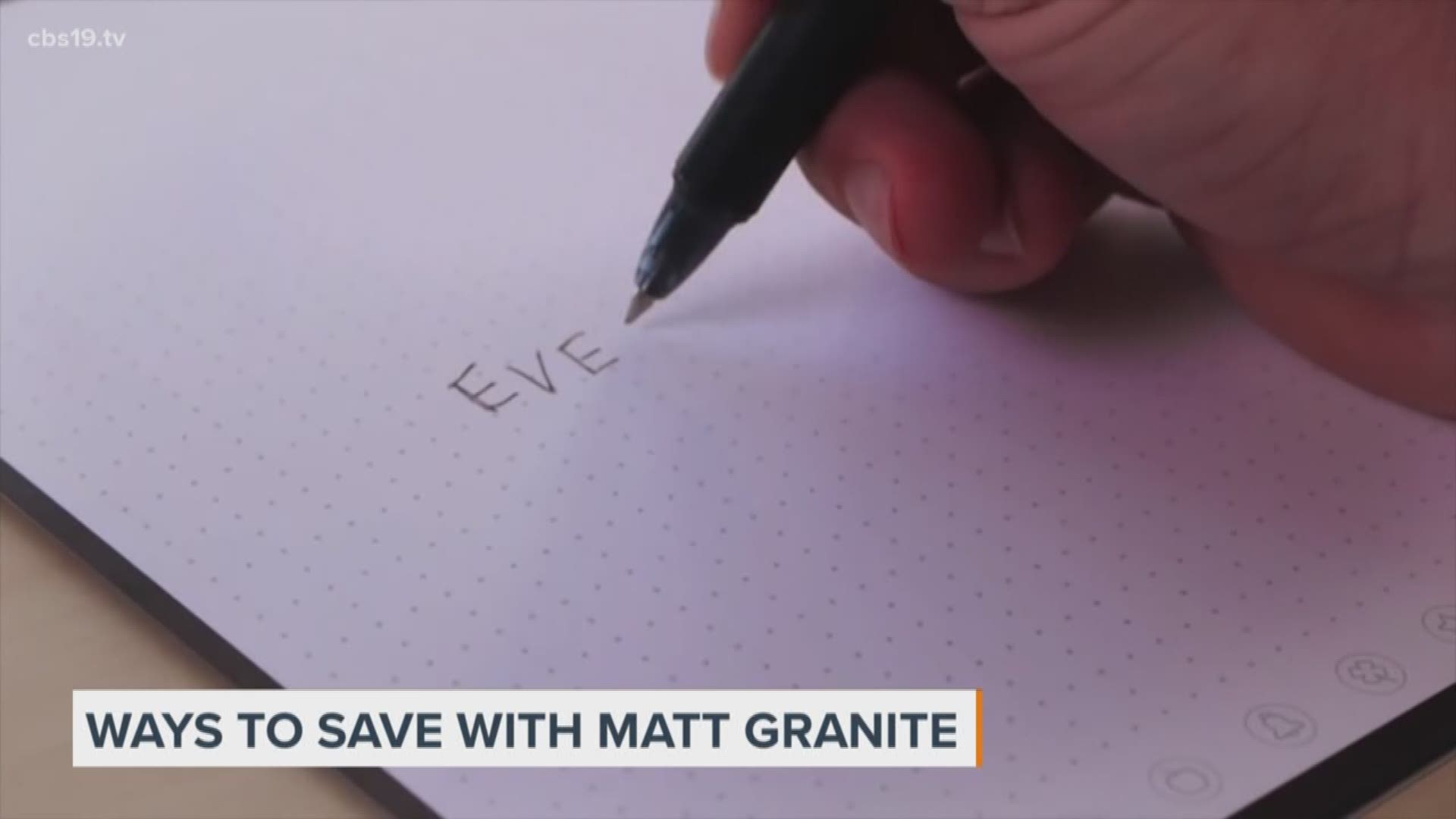 Ways to save: Smart notebook 