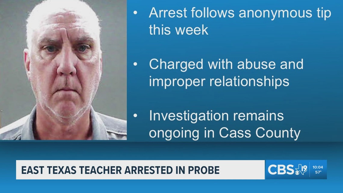 East Texas teacher charged with sexual abuse of disabled person, improper student relationships
