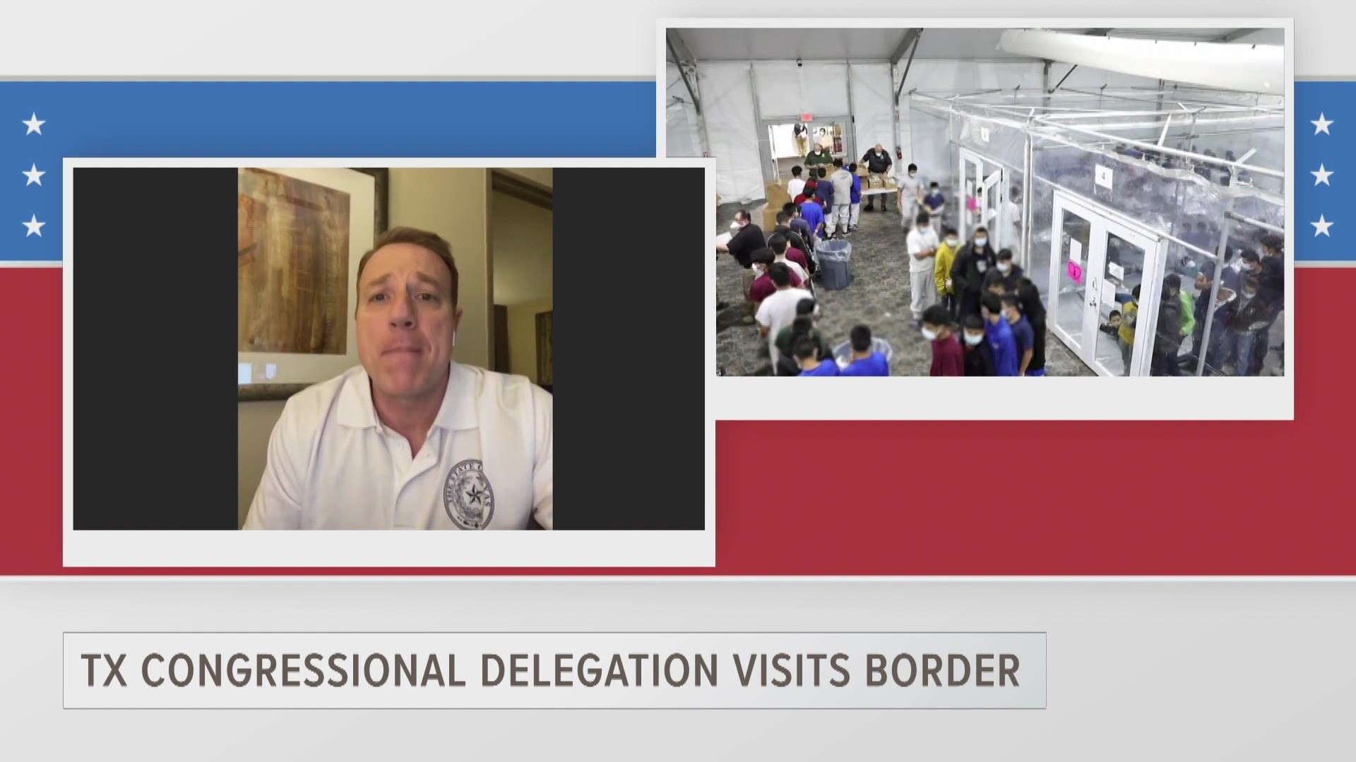 Congressman Pat Fallon (R-Texas) explains what he would tell Pres. Biden about the state of immigration after touring border detention facilities in South Texas