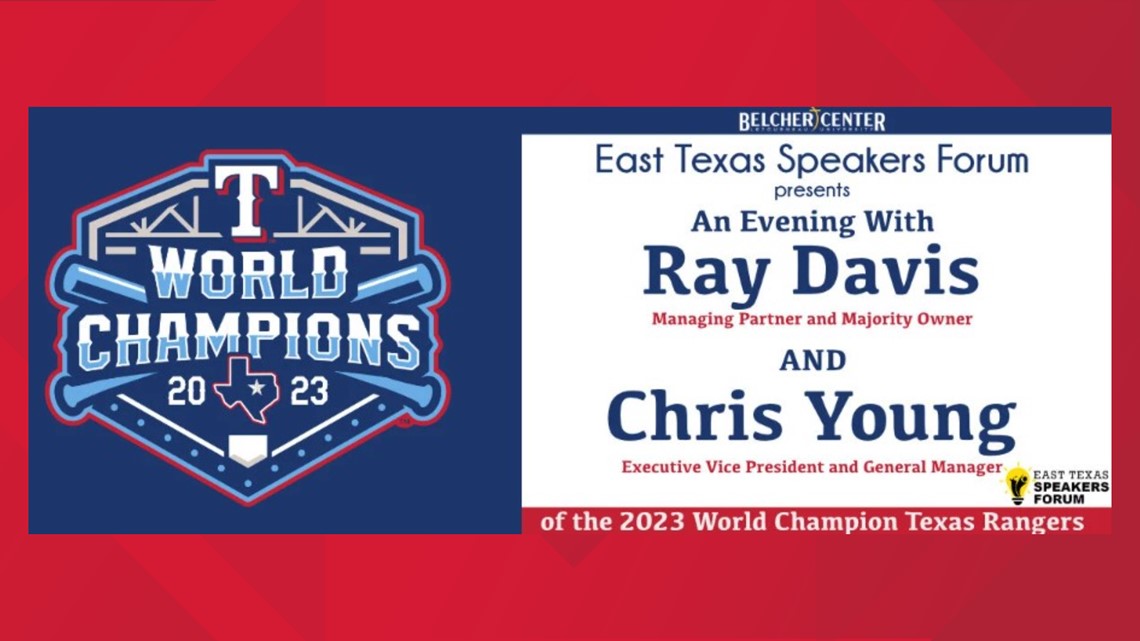 Select Texas Rangers management team to speak in Longview | cbs19.tv