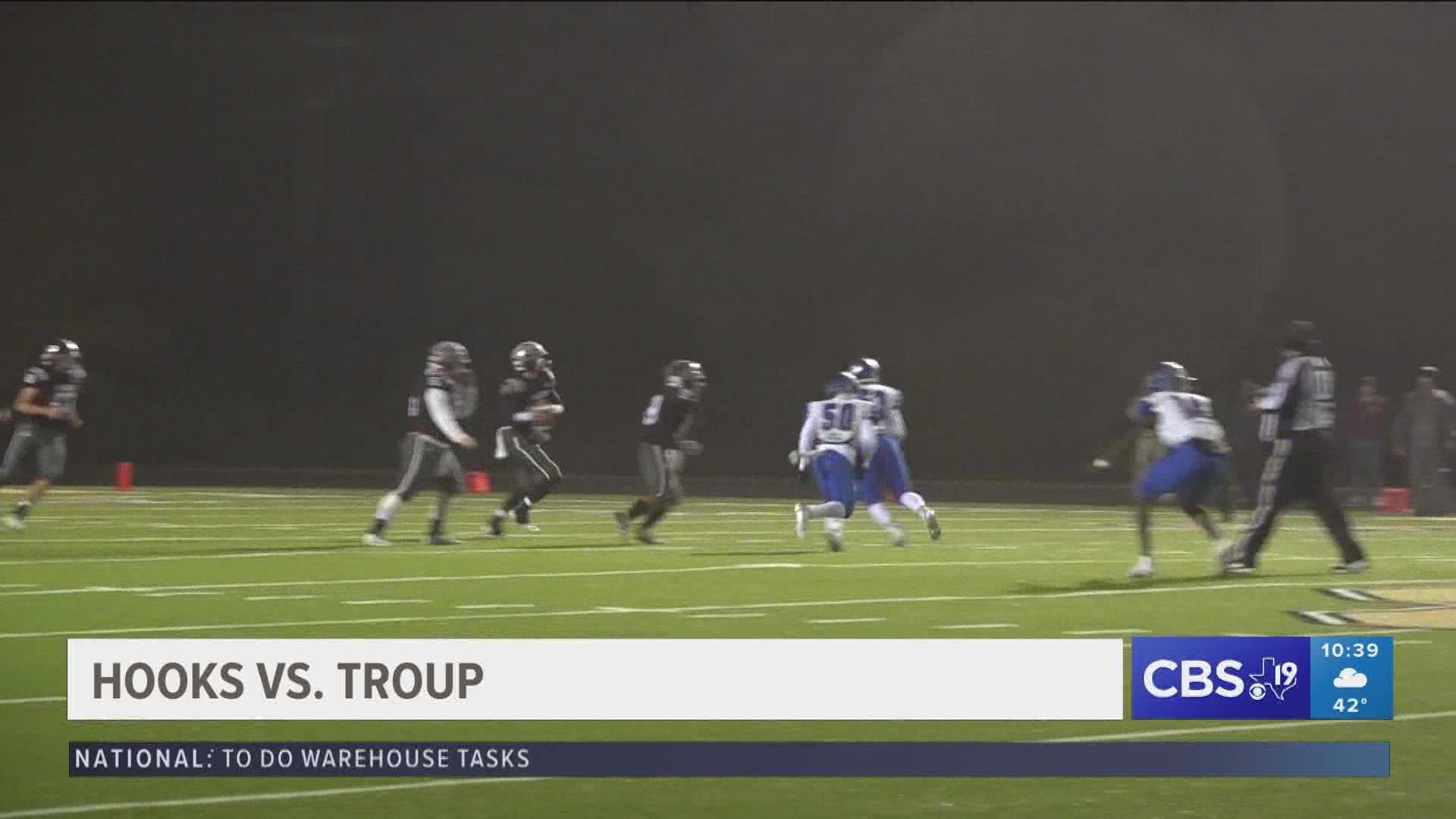 Highlights from first-round playoff games across East Texas.