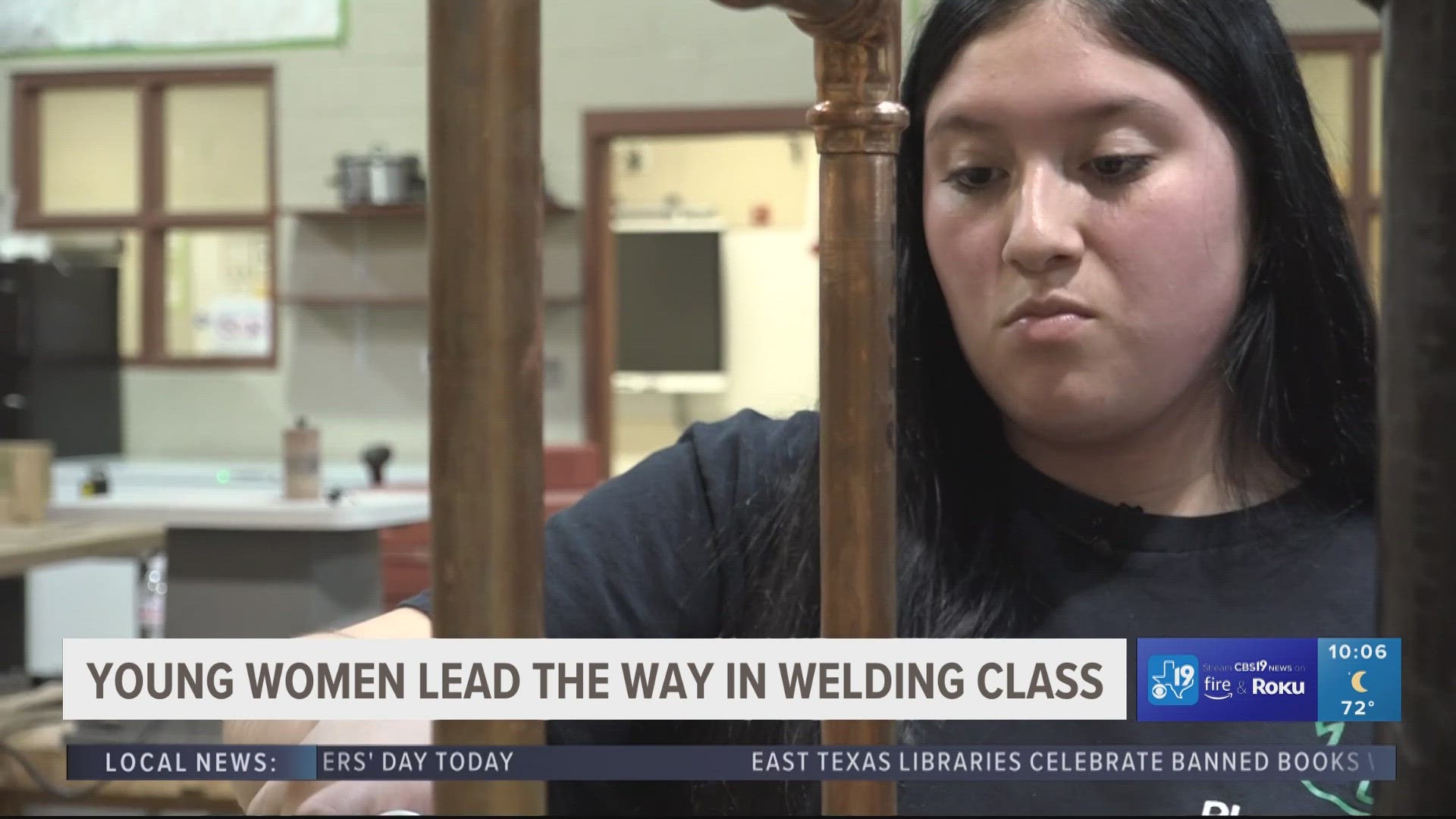 Young women lead the way in Longview High School plumbing class