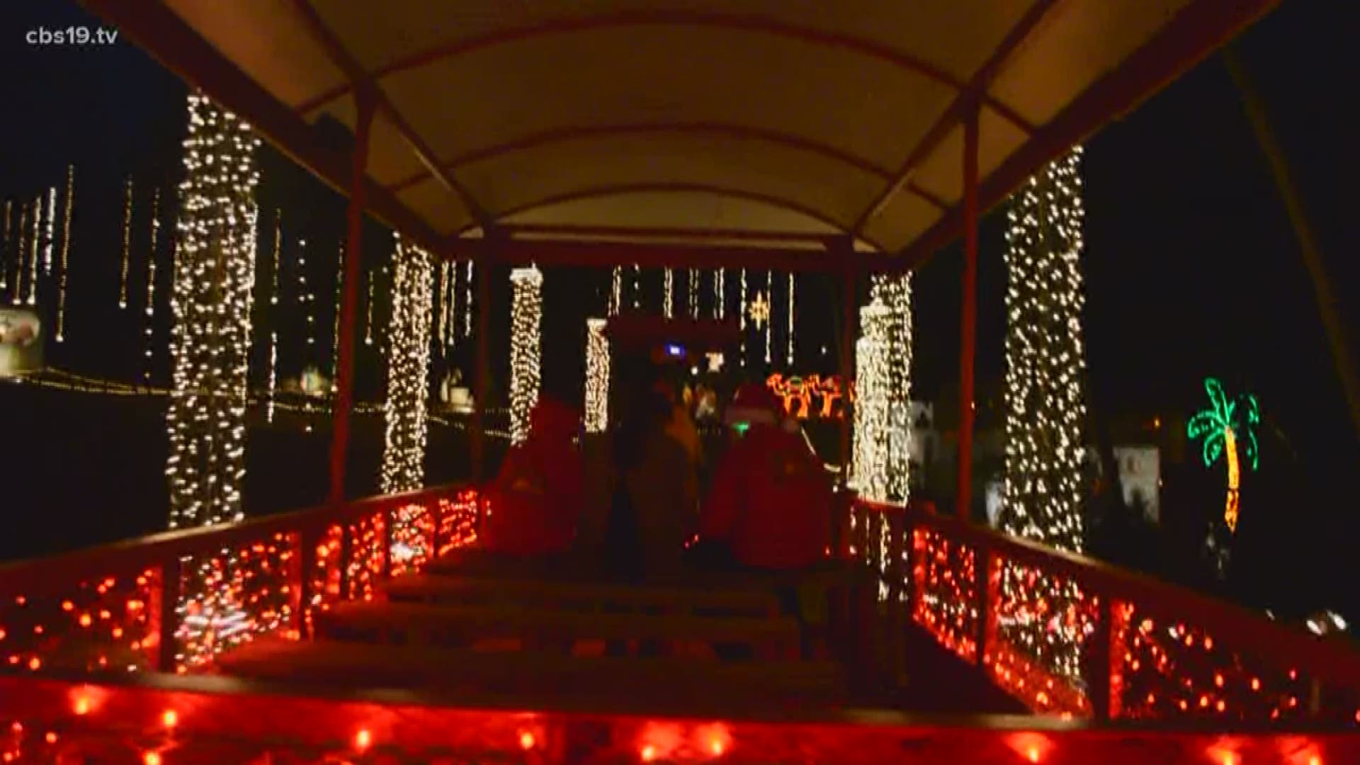 You may have seen their spectacular displays while driving along I-20 at night. Santa Land is a dazzling drive-thru holiday light show, that's helping East Texans get into the Christmas spirit.