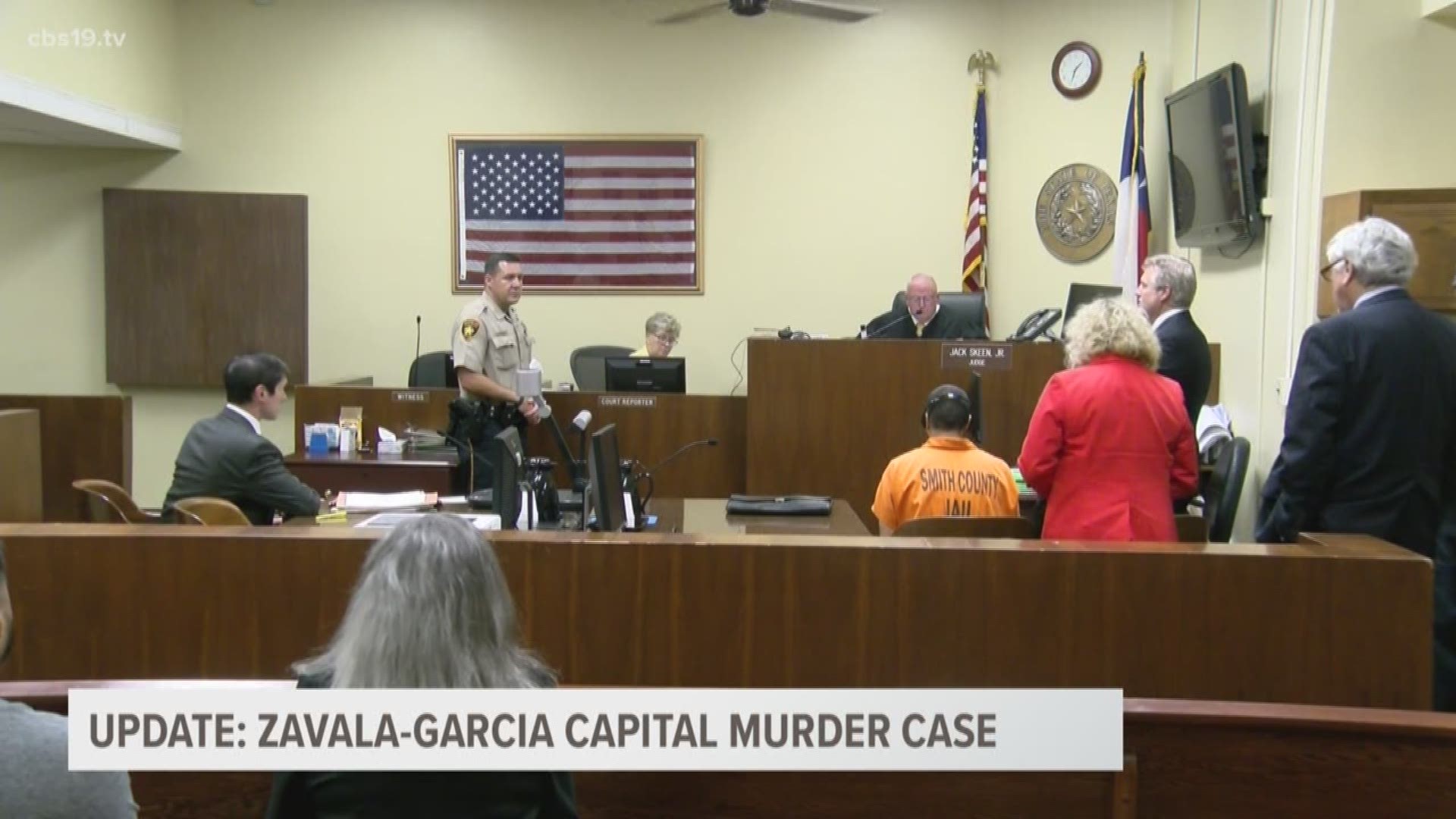 Capital murder suspect Gustavo Zavala-Garcia appeared in court Thursday. Zavala-Garcia is accused of killing 10-year-old Kayla Gomez-Orozco in November 2016.
