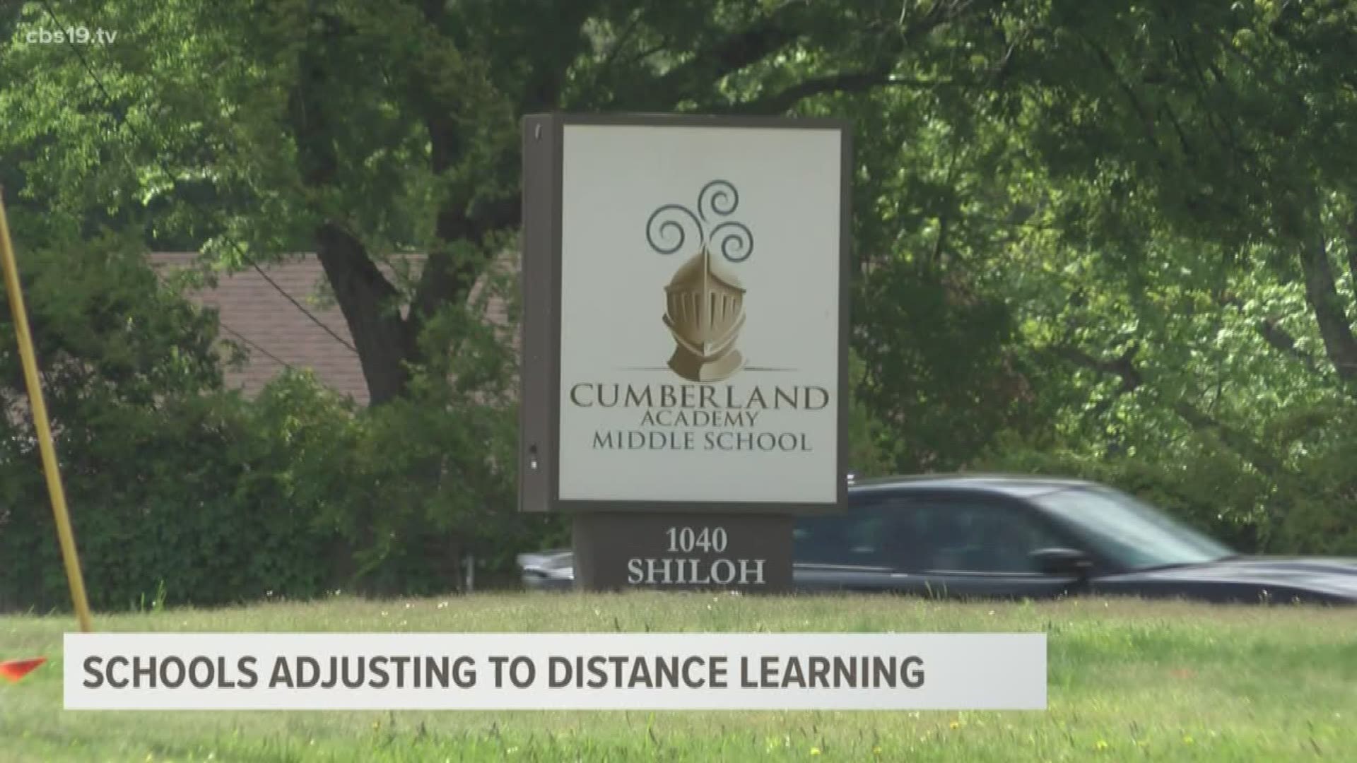 Cumberland Academy has been issuing students tables and laptops for years, and say this has allowed students to easily transition to at home learning.