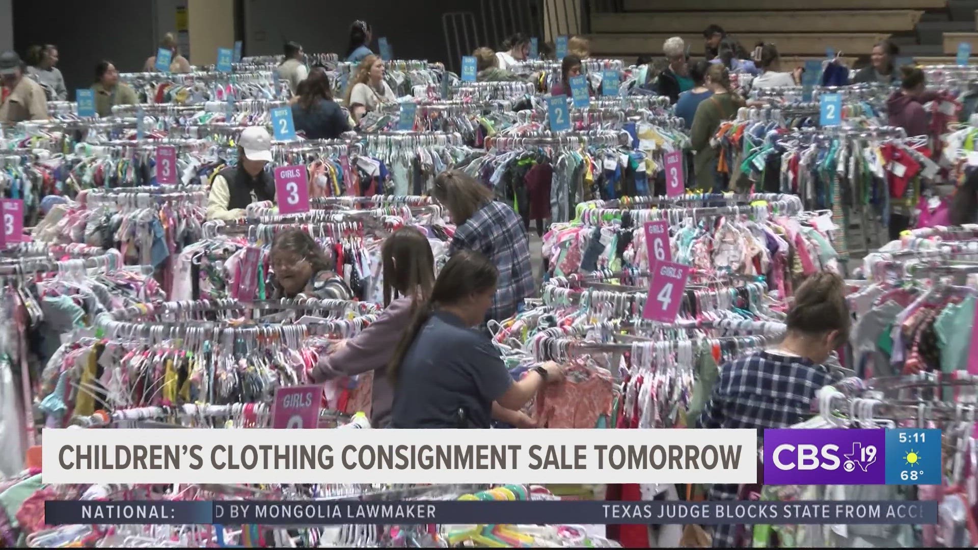 CCC Sale opens up to shoppers for children's clothes, toys