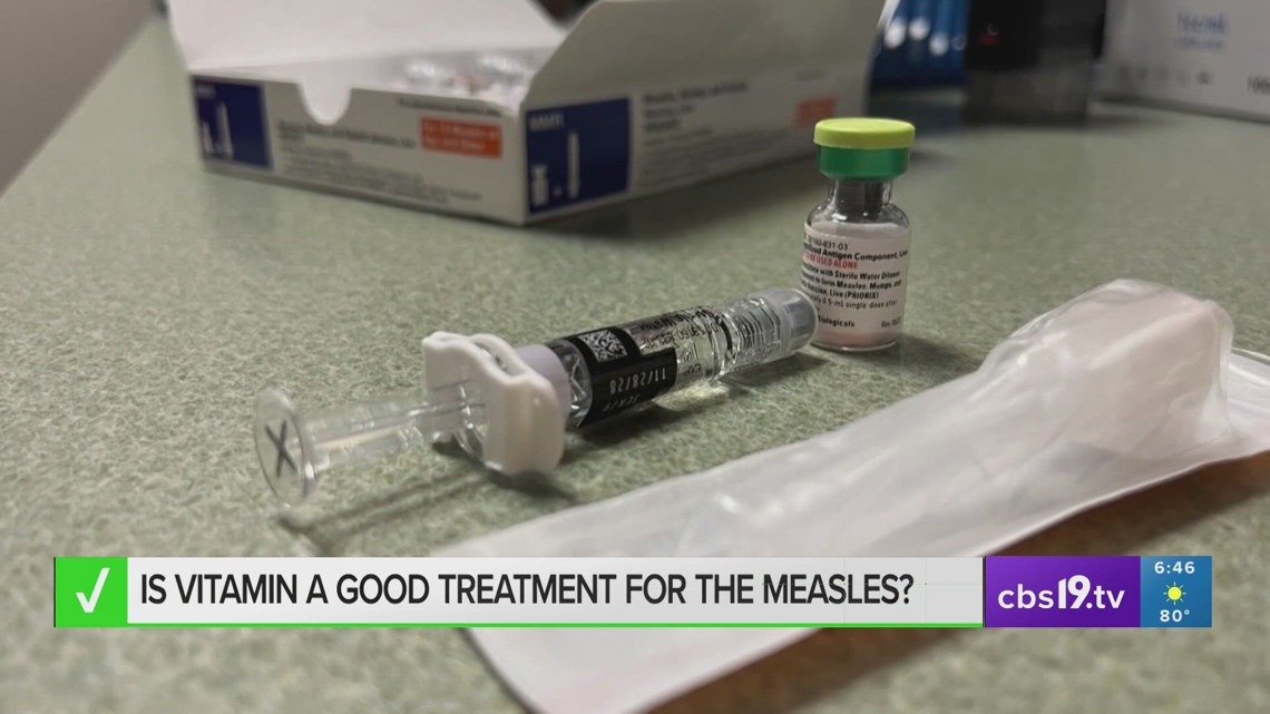 Measles Treatment Vitamin A