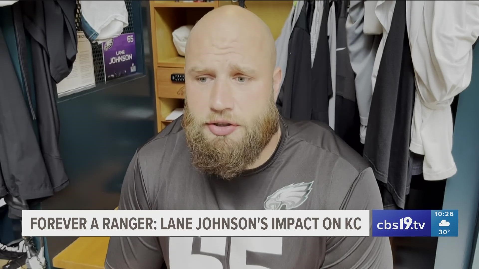 As Philadelphia Eagles tackle Lane Johnson looks to win his second Super Bowl, CBS19 looks back at his contributions to Kilgore College.