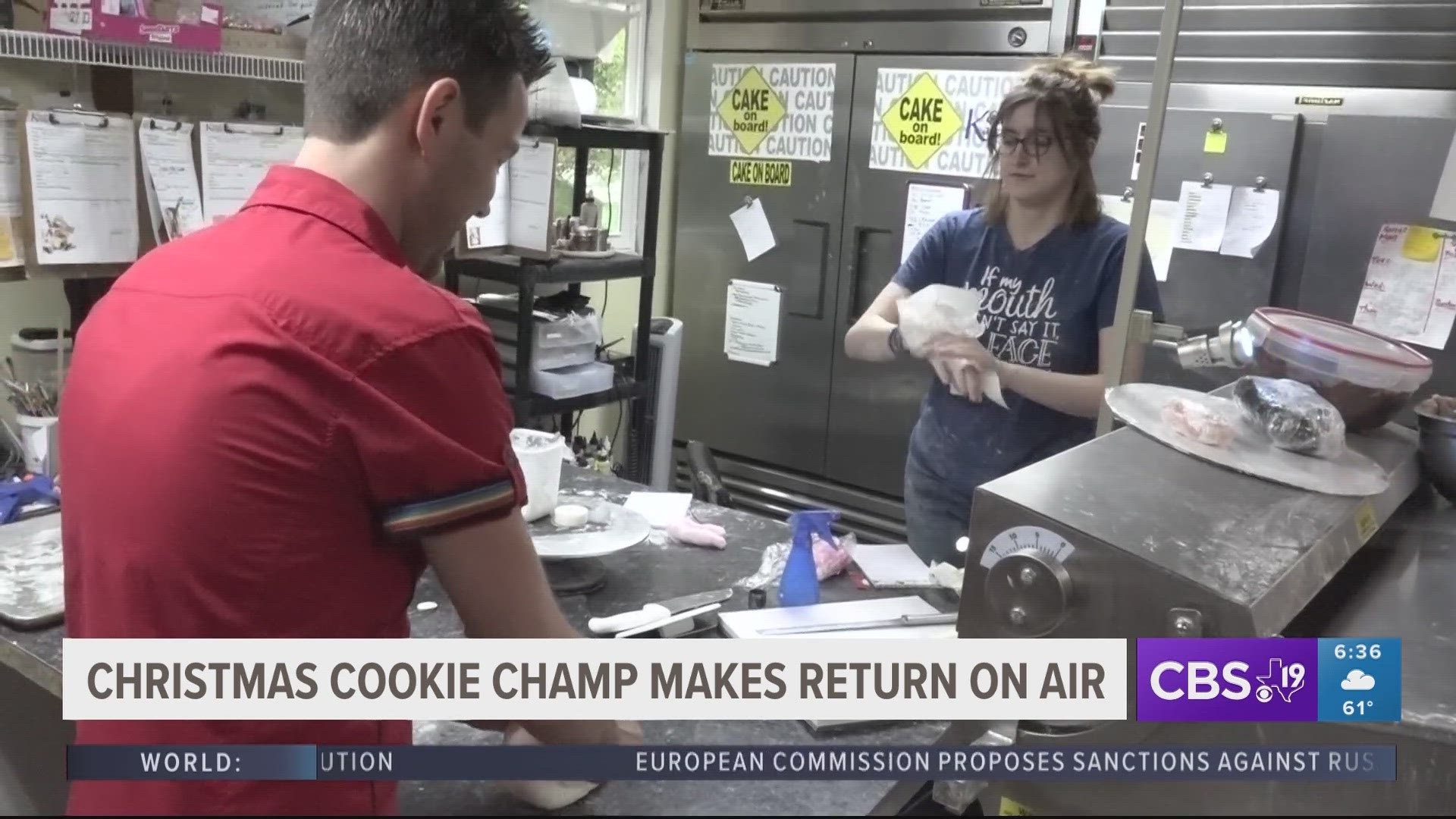 Dylan Humphrey is a former Christmas Cookie Contest Champion, and he'll be competing in another competition Thursday night.